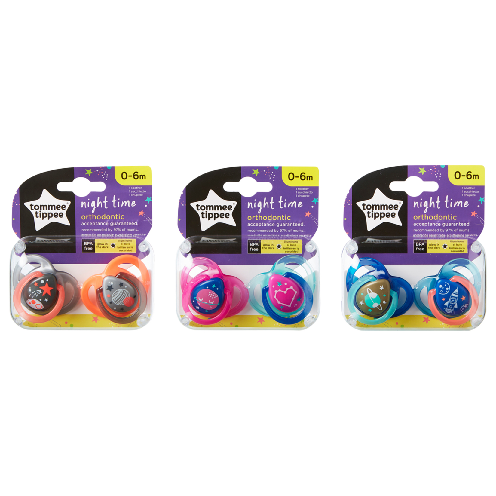 Tommee Tippee 0-6 Ay Emzik Gece 2'li