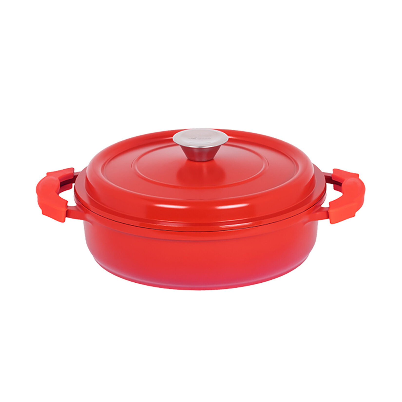 Aryıldız Blaze Döküm Alüm.basık Tencere 28Cm Kırmızı