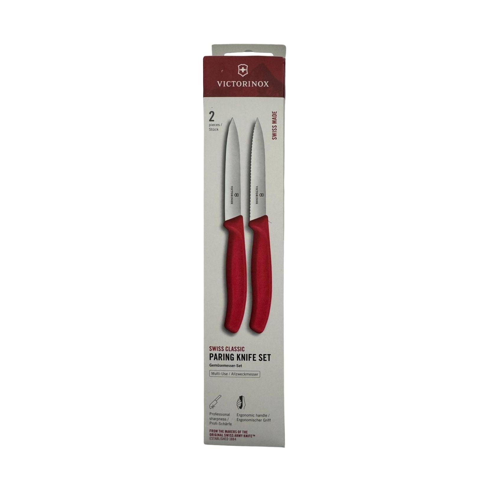 Victorinox Swiss Classic Soyma Bıçağı 10 cm 2'li