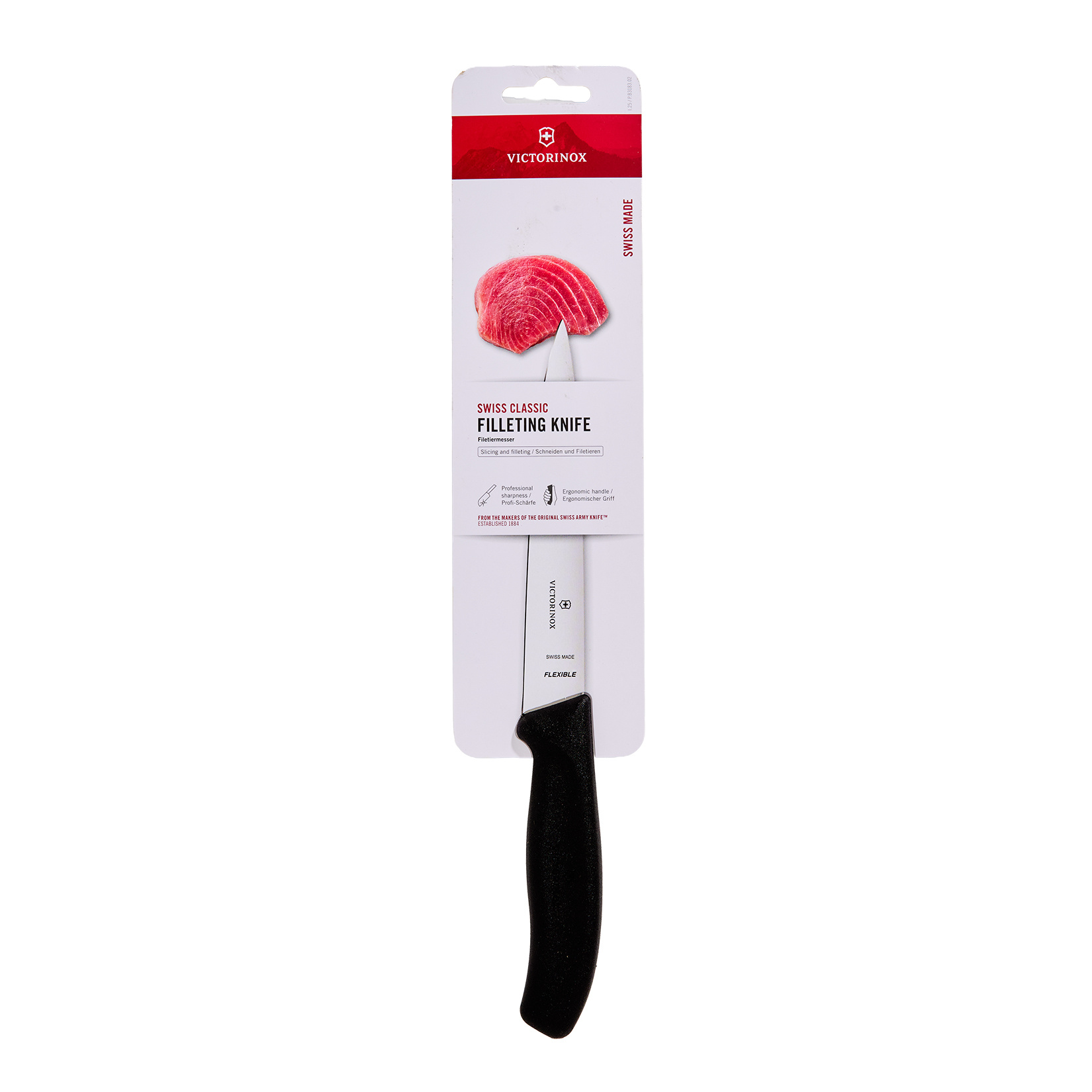 Victorinox 6.8713.16B Siyah Fileto Bıçağı 16 Cm