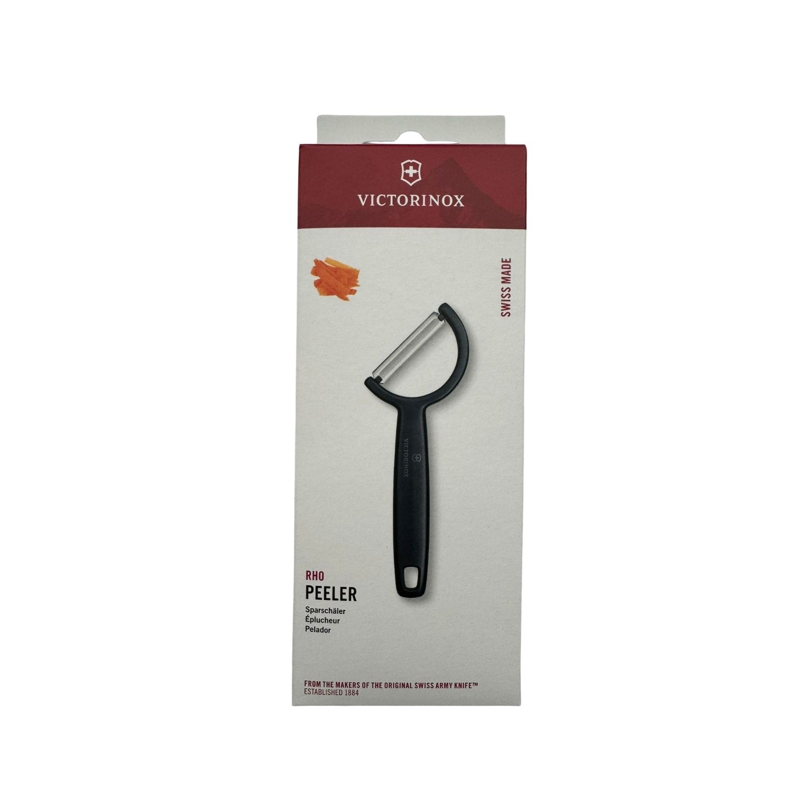Victorinox RHO Düz Kenar Tek Taraf Siyah Soyacak