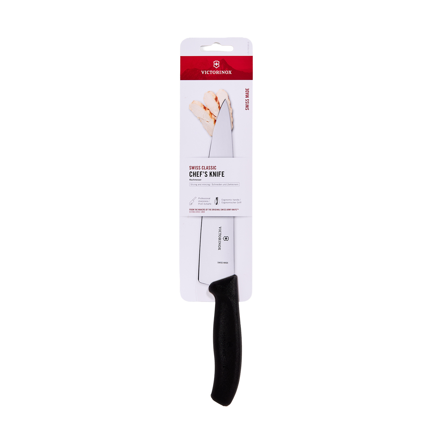 Victorinox Siyah Doğrama Bıçağı Blisterli 19 Cm