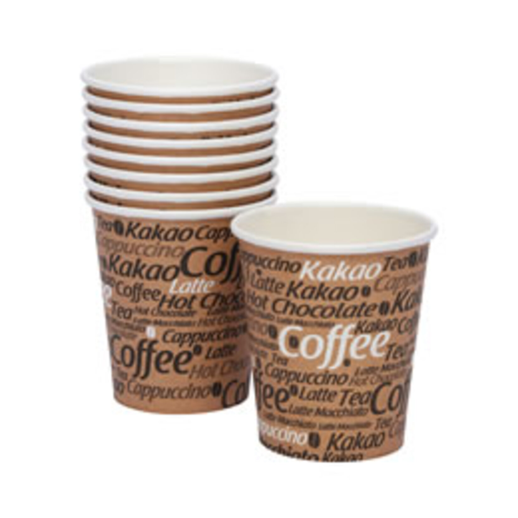 Roll-up Kahve Bardağı 8Oz 10Lu