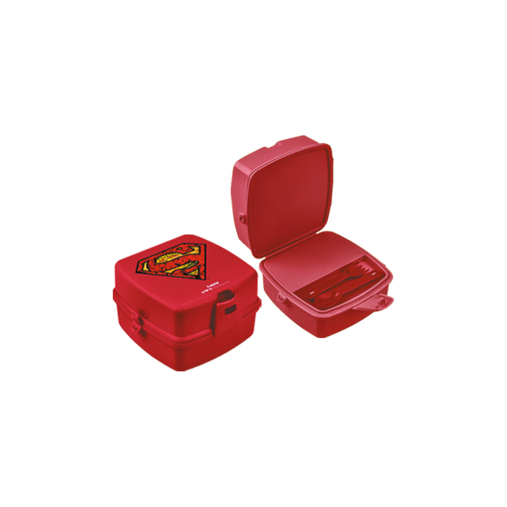 Leva House Superman Lisans Beslenme Kabı 13X13X9 Cm