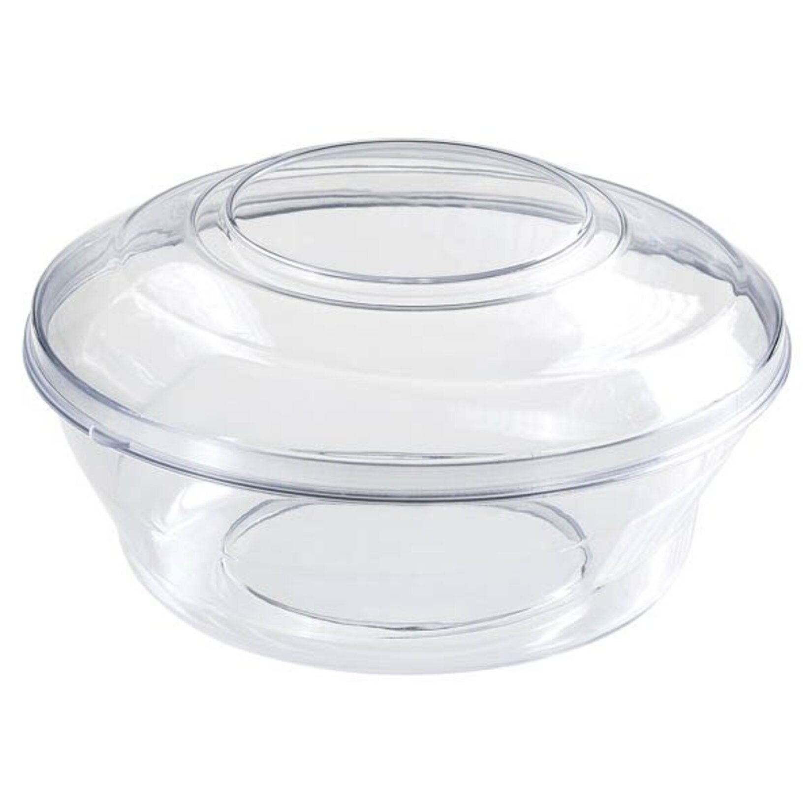 Propack Kapaklı Kristal 6'lı Yuvarlak Kase 280 Cc