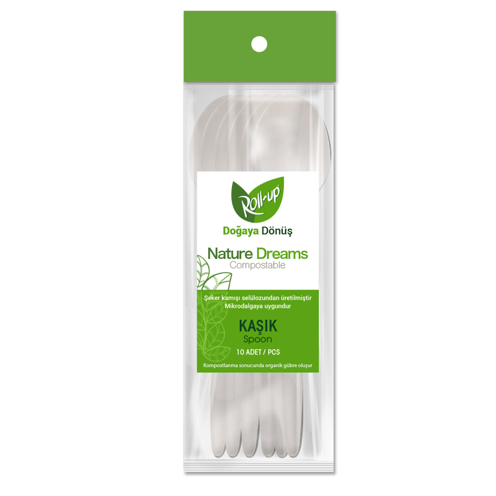 Roll-Up Nature Dreams Kaşık 10'lu