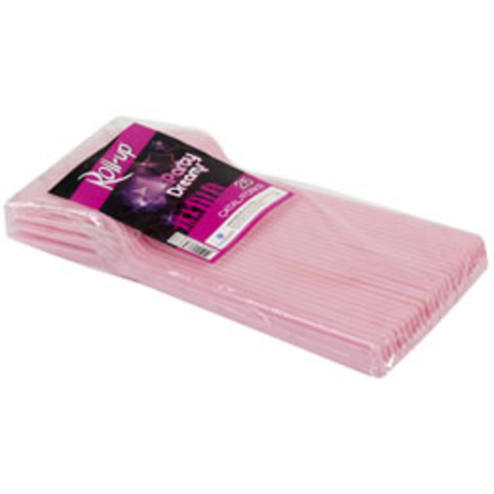 Roll-up Party Dreams Çatal 25'Li Pembe