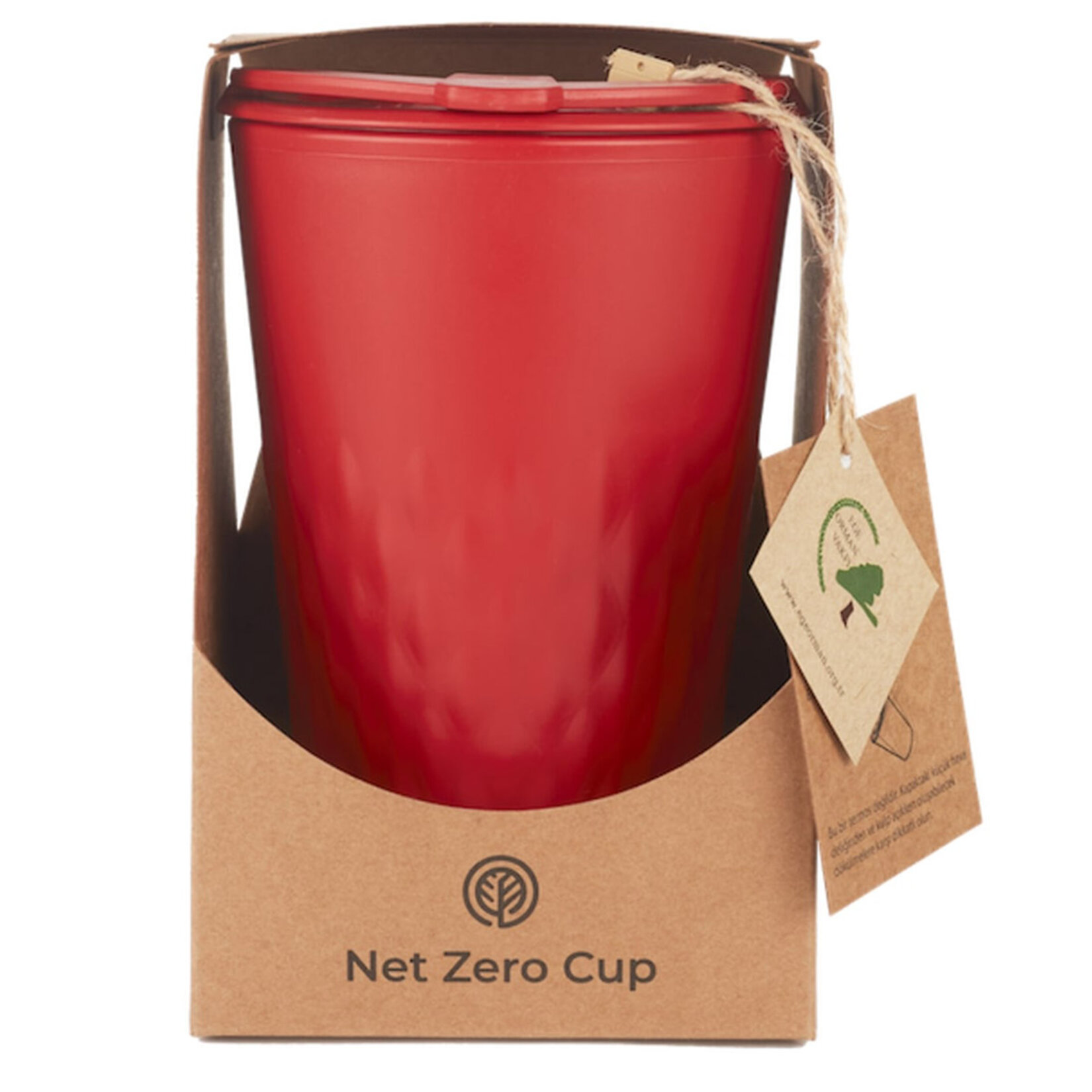 Net Zero Cup Bardak Red 420 Ml