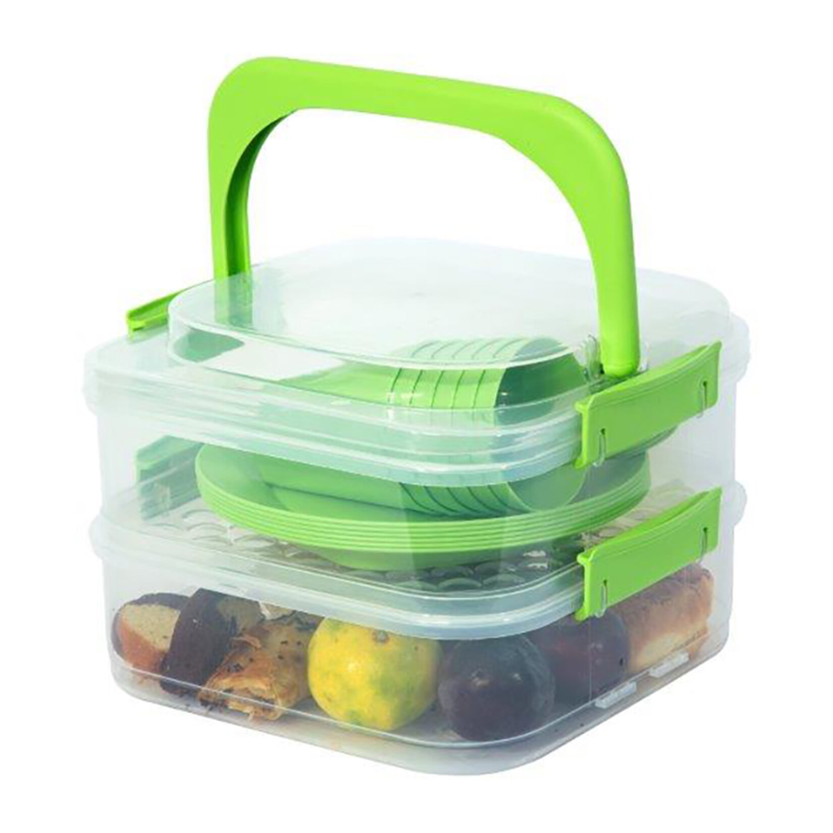 Saban Plstk 33 Parça 2 Katl.kare Piknik Seti