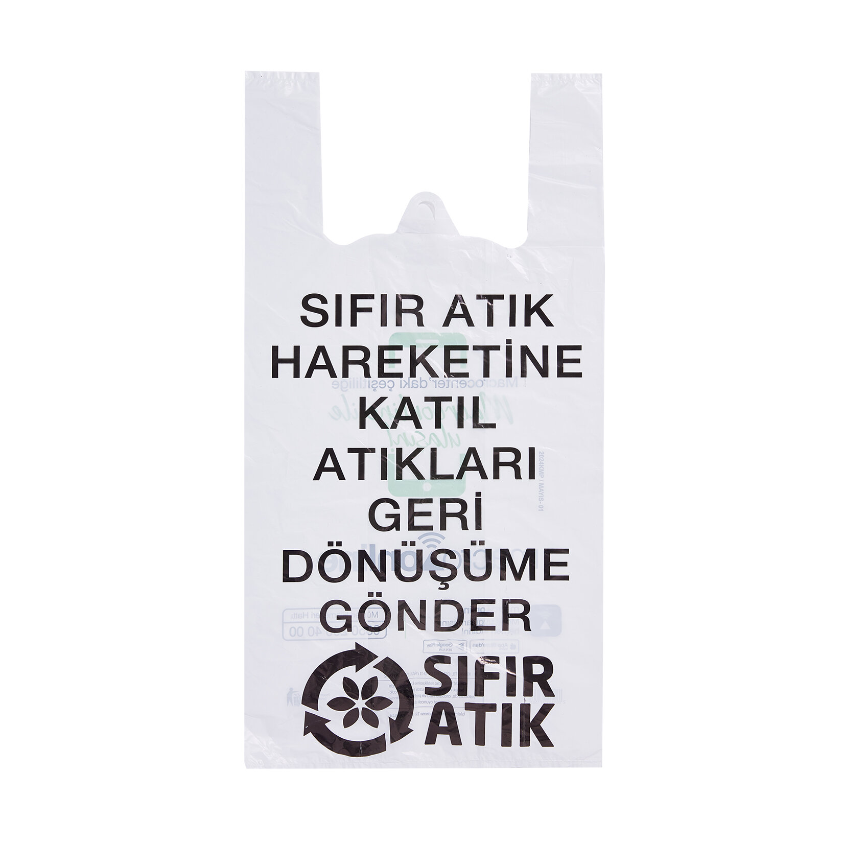 Macro Online Plastik Poşeti Yeşil 50X60 Cm