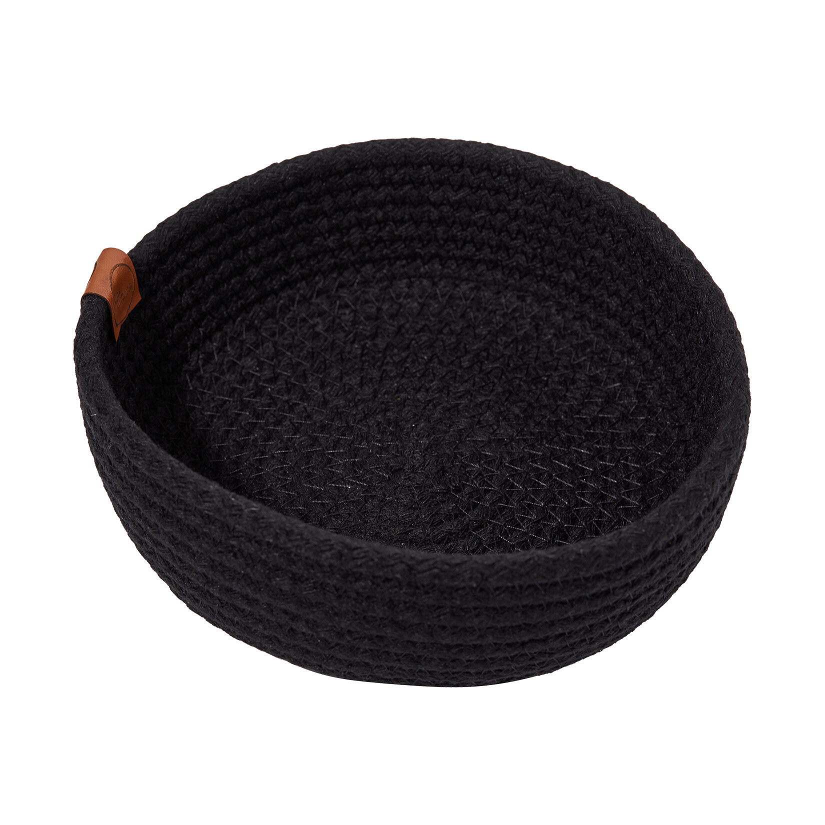 Luna Cucina Yuvarlak Organizer Tekli  Siyah 22Cm