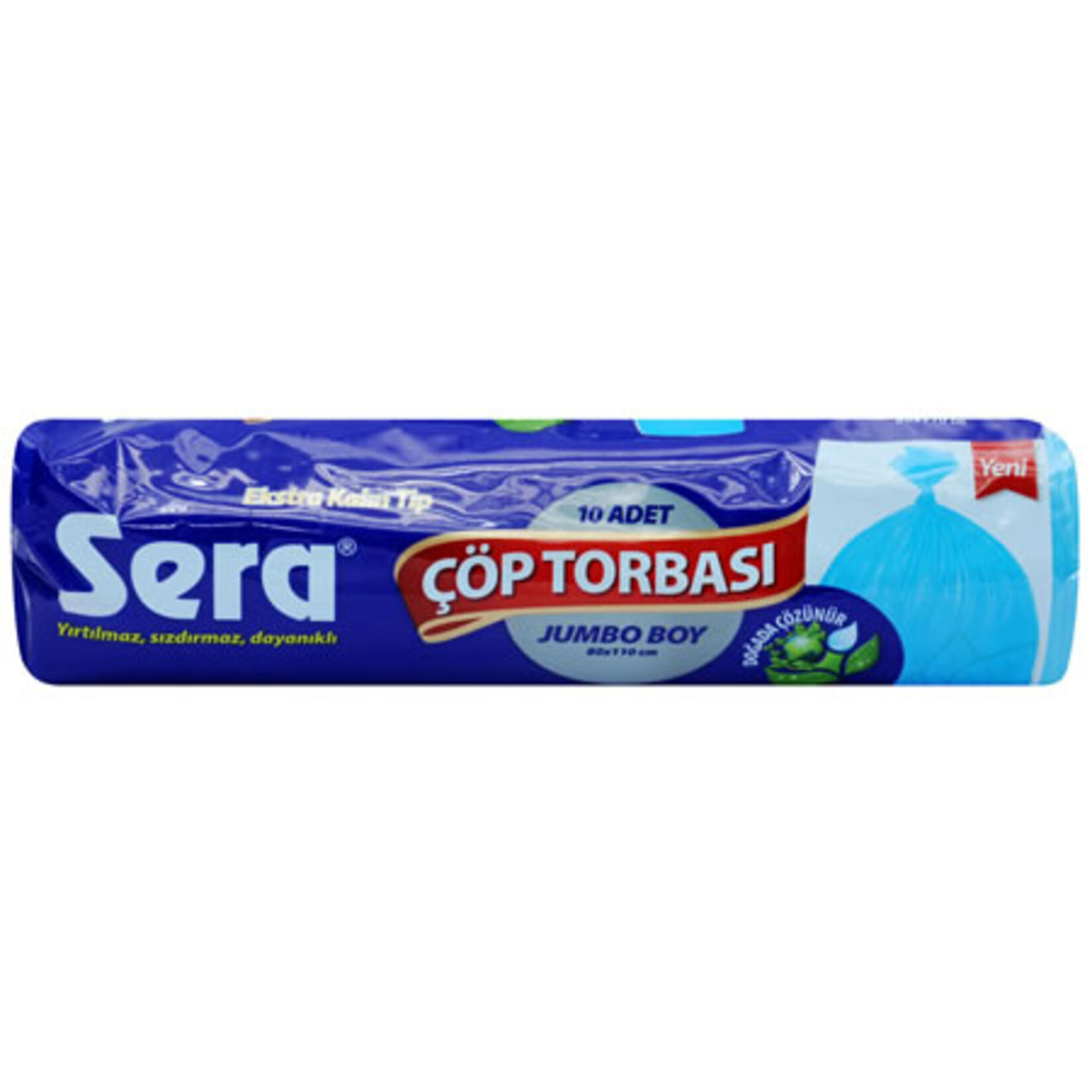 Sera Çöp Torbası Jumbo Boy 10'Lu 80X110 Cm