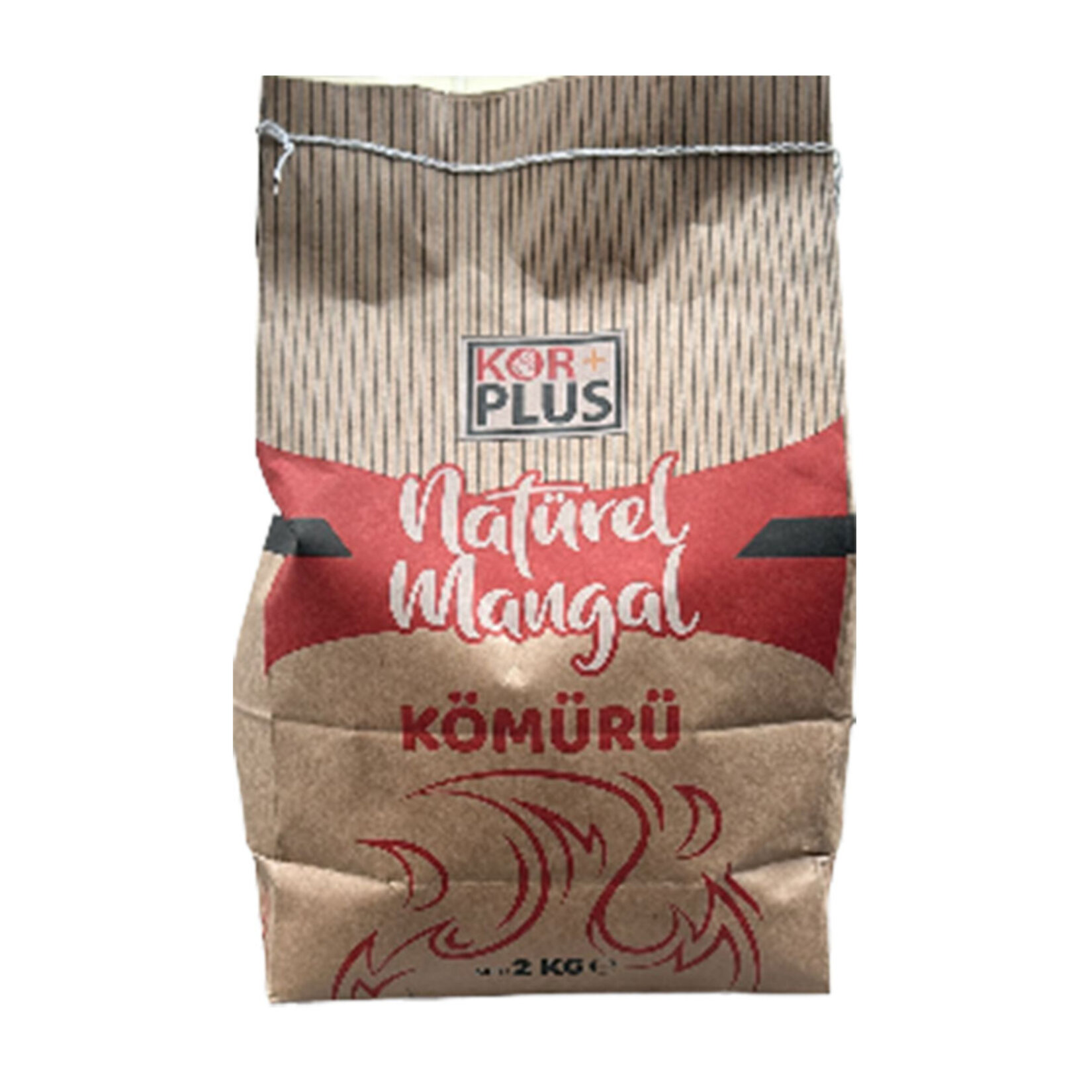 Kor+ Plus Mangal Kömürü 2 Kg