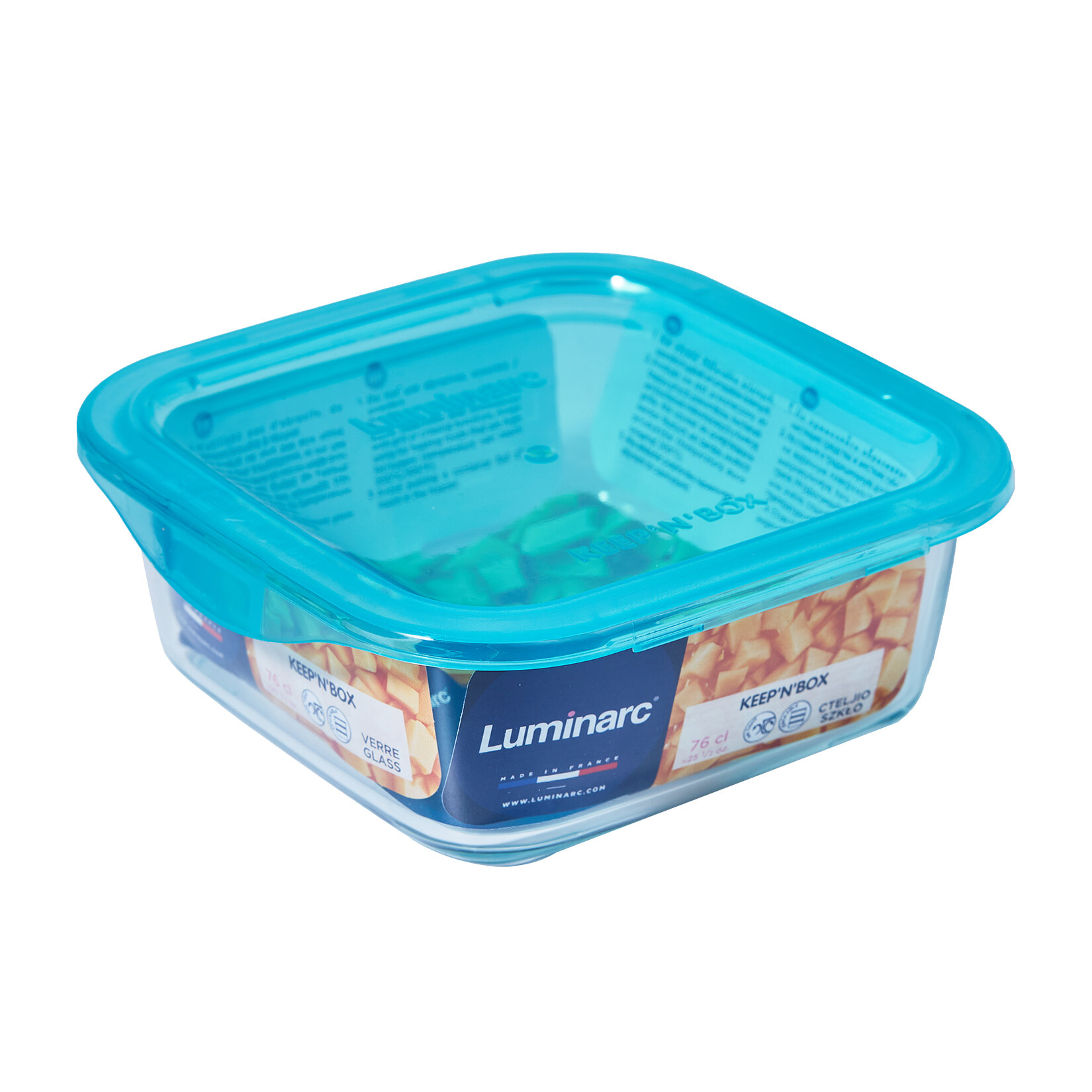 Lumınarc Keep'n Box Temp. Kare Saklama Kabı 76Cl