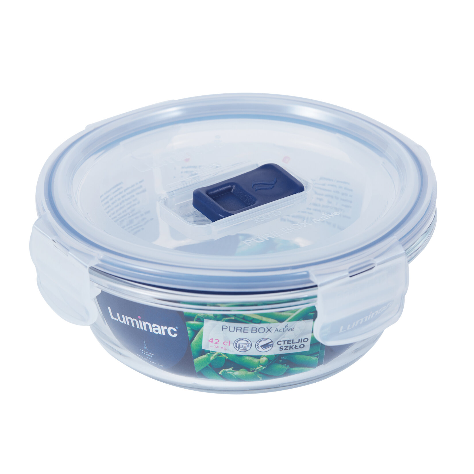 Luminarc Pure Box Active Saklama Kabı Yuvarlak 420 Cc