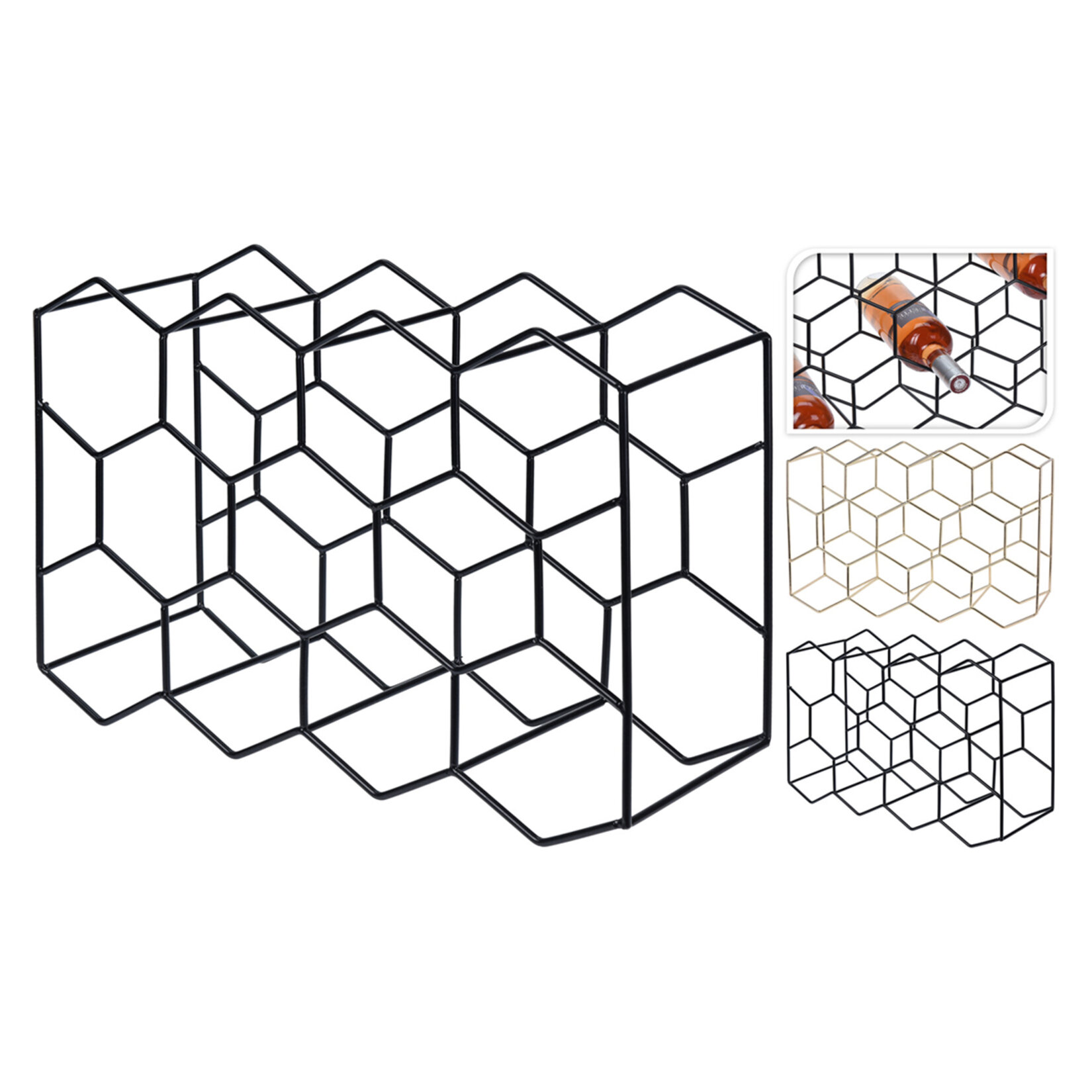 Koopman Metal Şaraplık (11 Şişe)