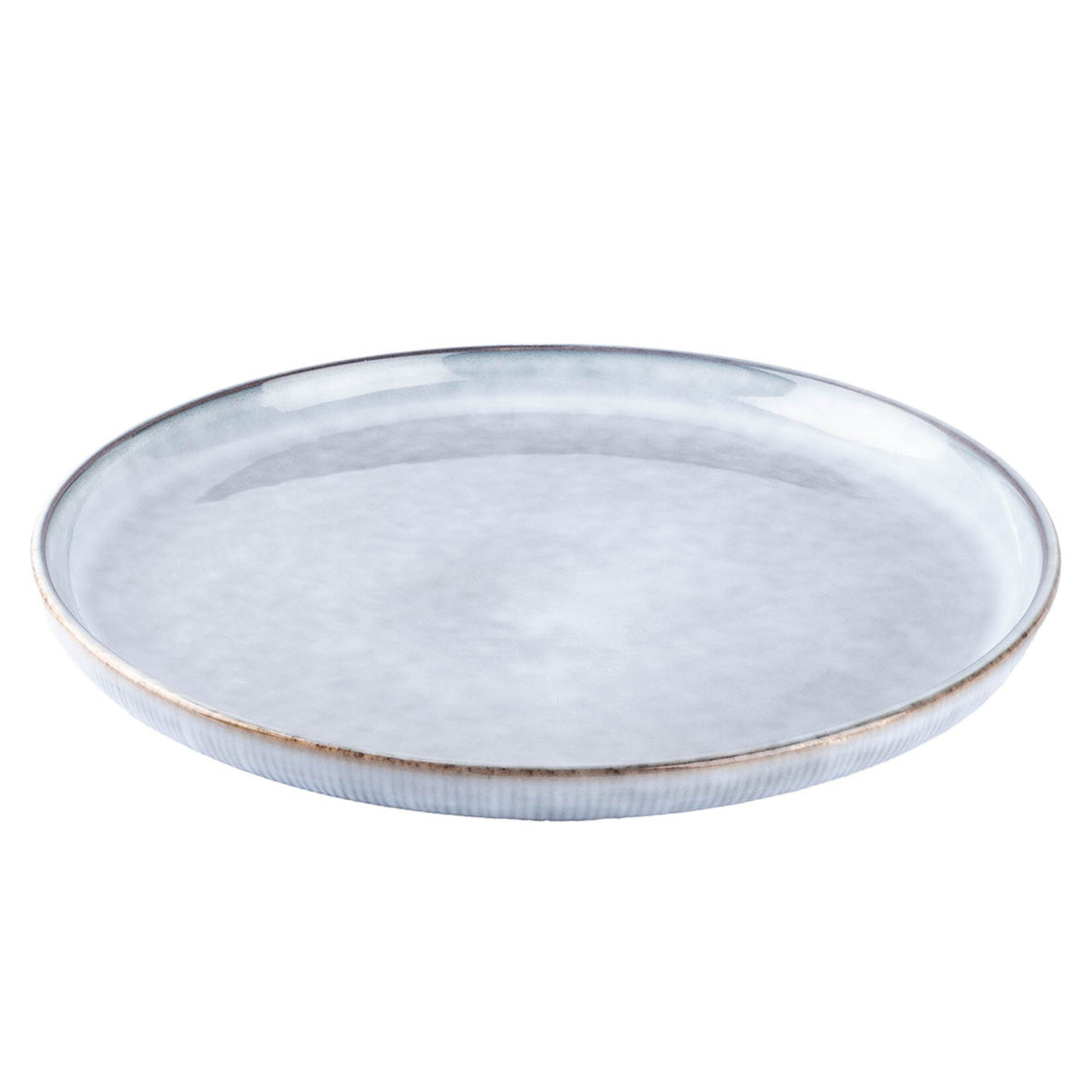 Tantitoni Çizgili Stoneware Tabak 27 Cm