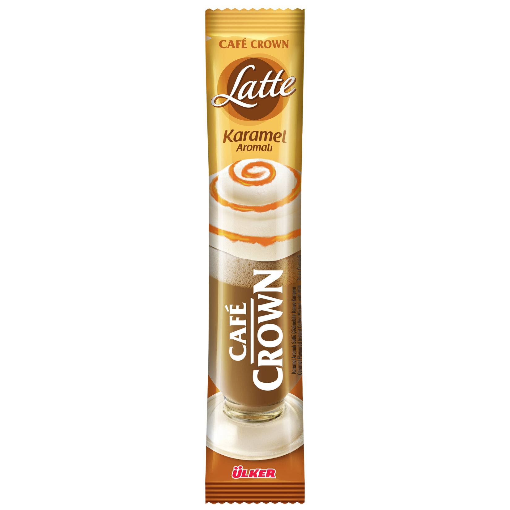 Cafe Crown Latte Karamel Aromalı 17 G