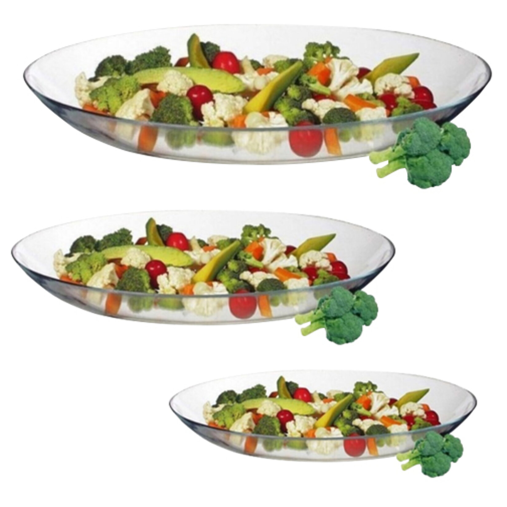 Paşabahçe Invıtatıon Tabak 3Lü Set A&ü