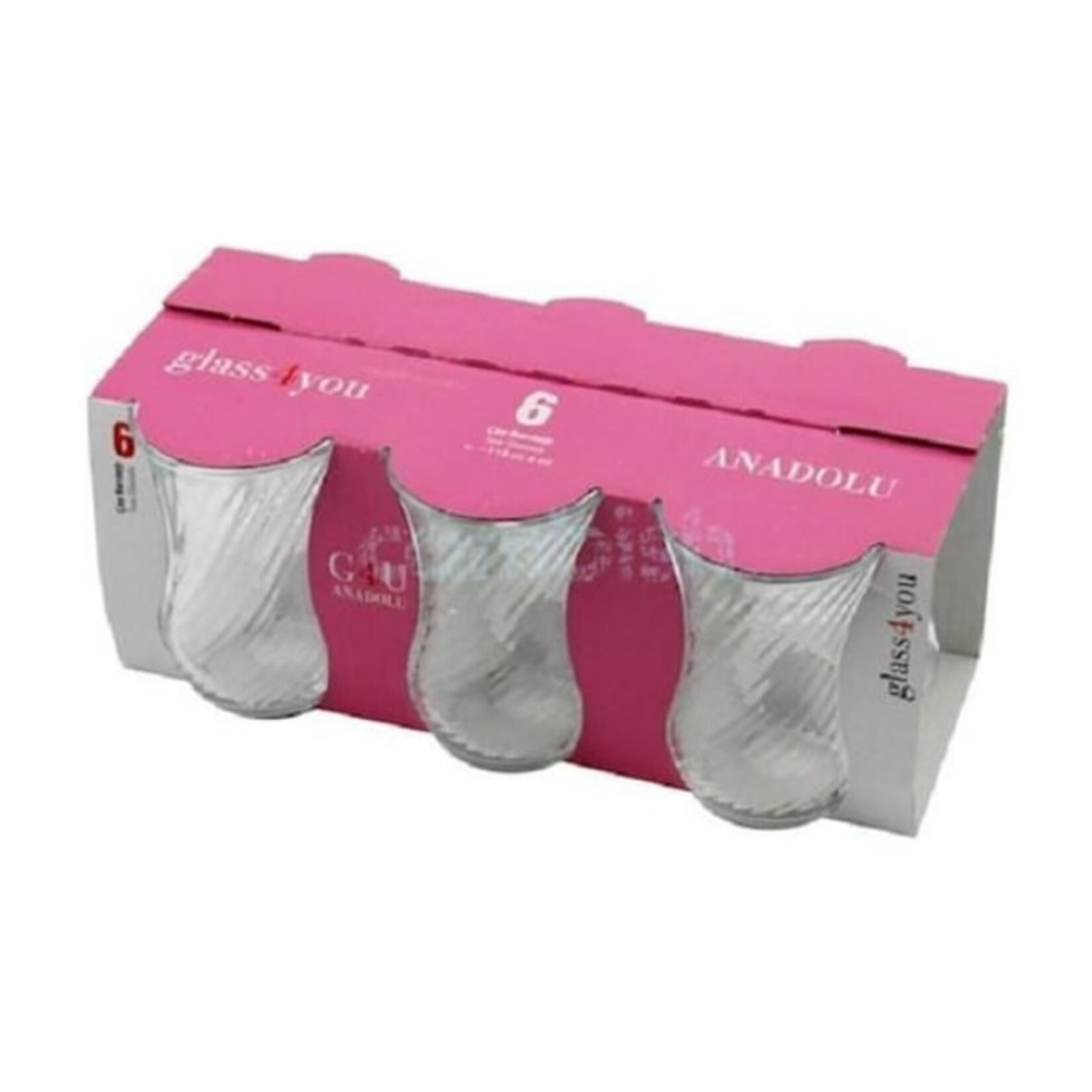 Paşabahçe Anadolu Çay Bardağı 6Lı 120 Cc