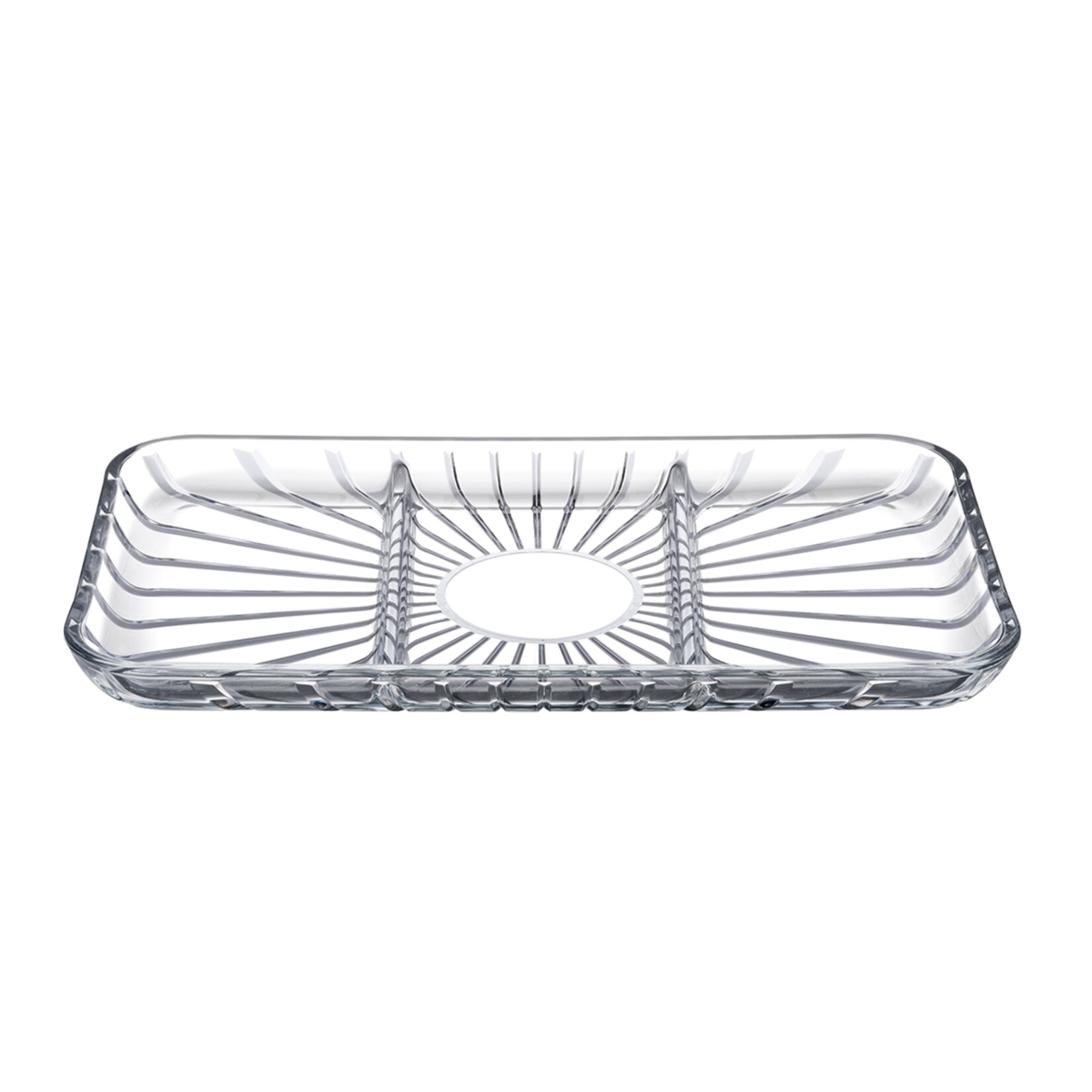 Paşabahçe Elegant Bölmeli D.Gen Servis Tabak 16.3X27.8 Cm