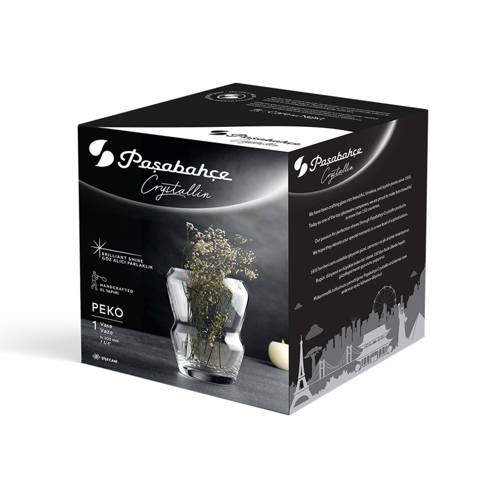 Paşabahçe Peko Vazo