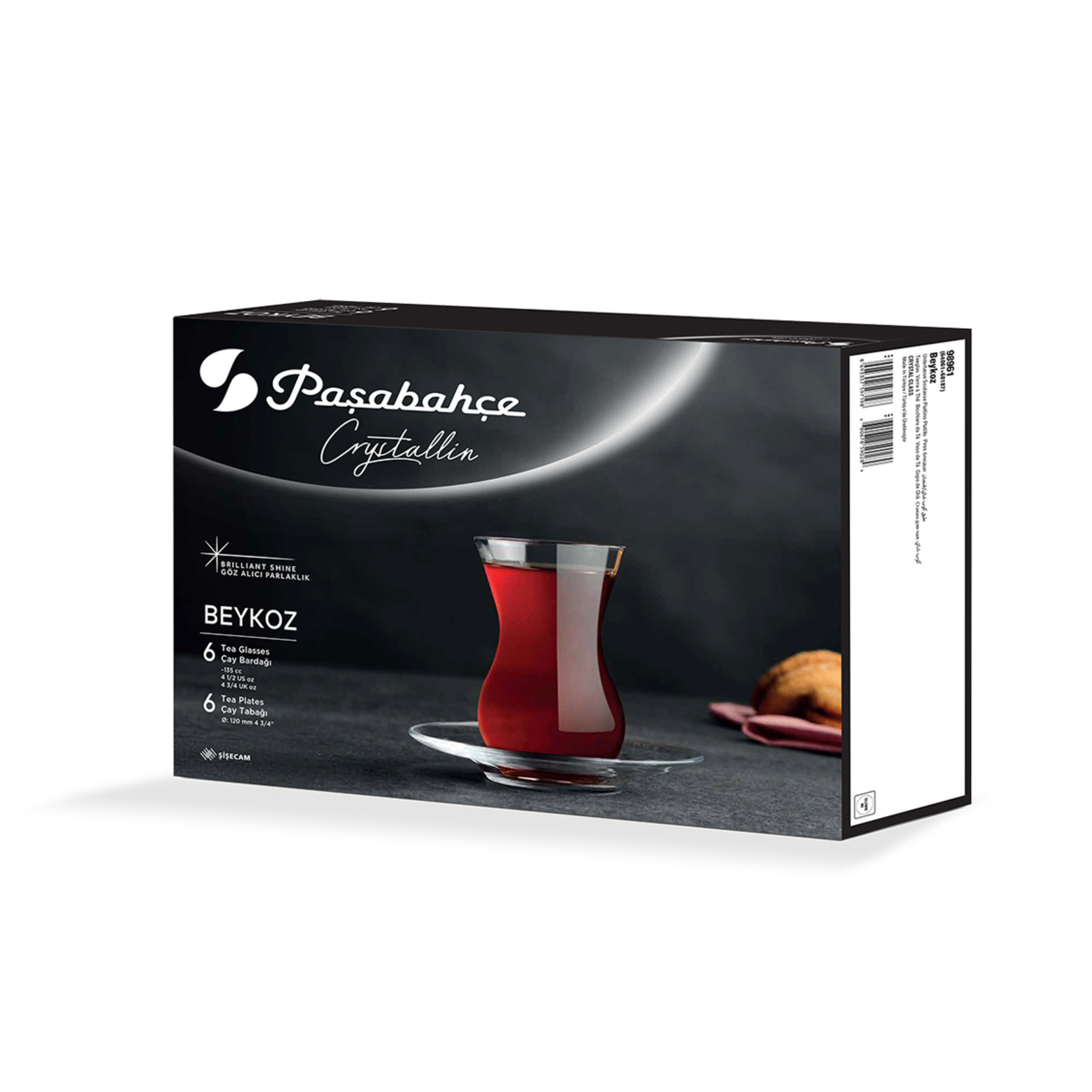 Paşabahçe Beykoz Çay Takımı 12 Parça