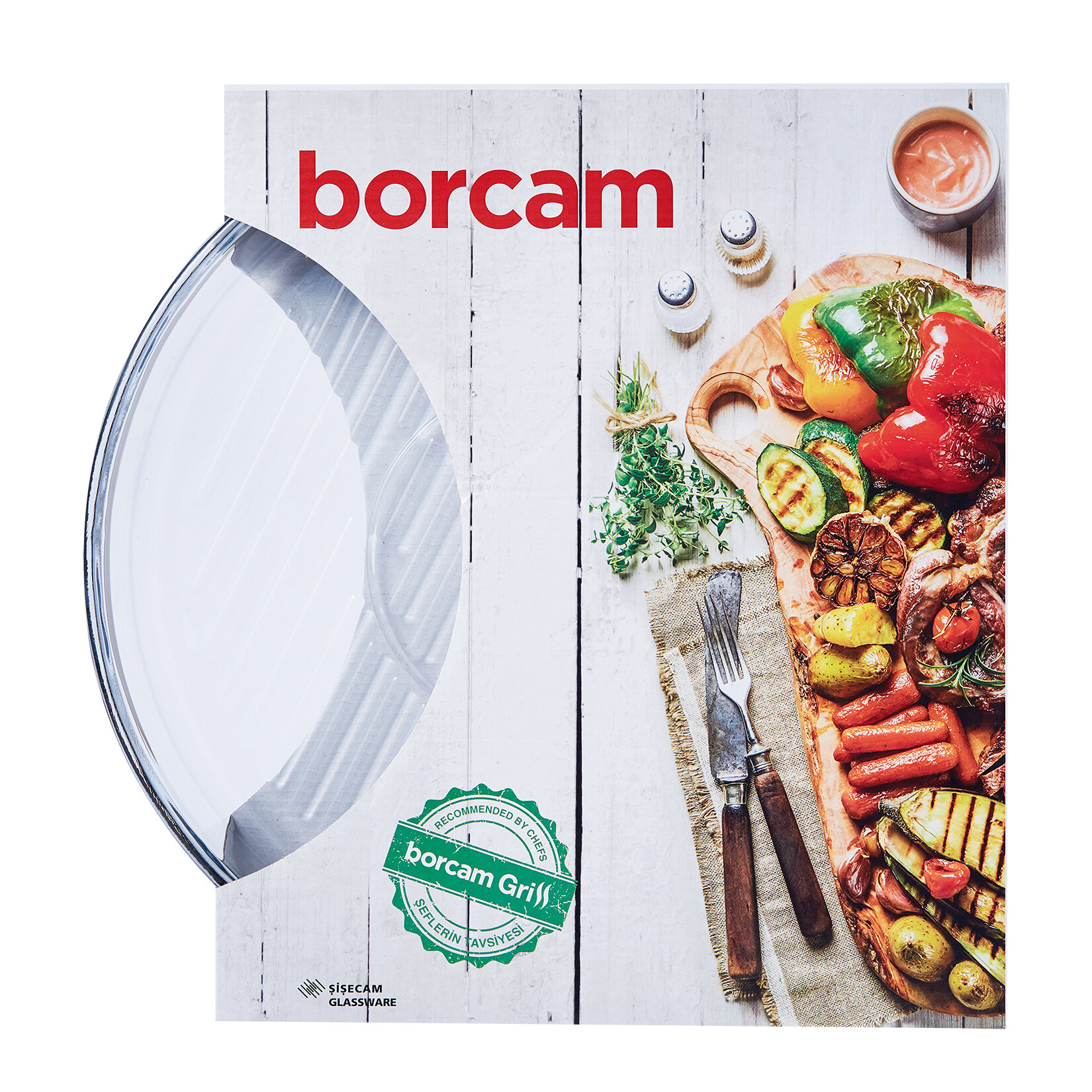 Paşabahçe Borcam- Grill Yuvarlak Fırın Tepsisi