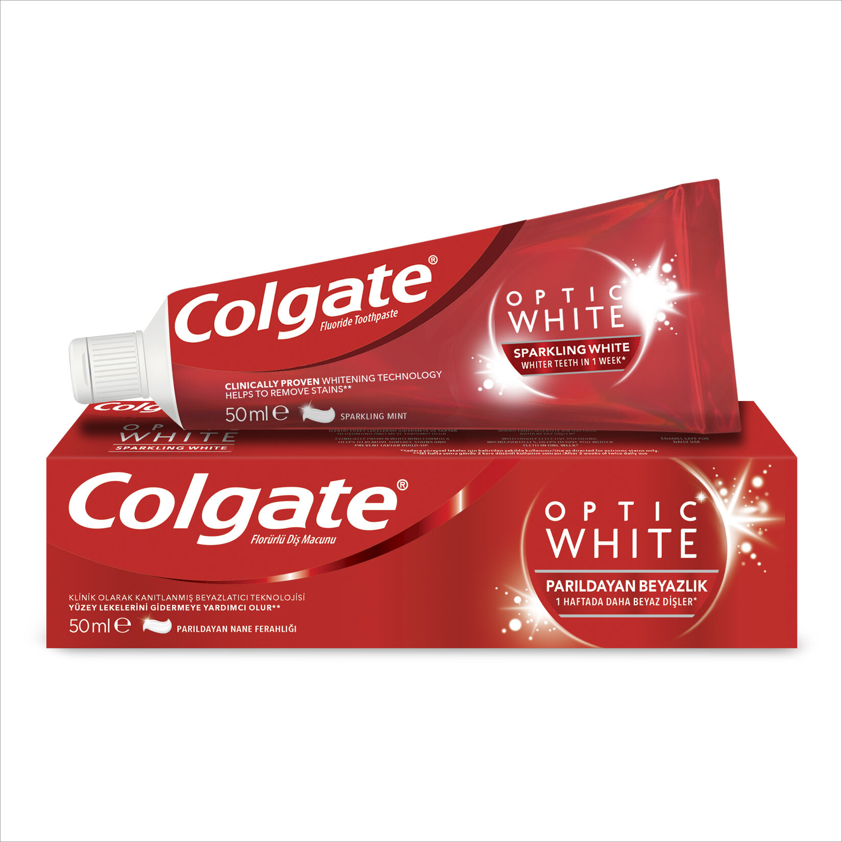 Colgate Optıc White Parıldayan Beyazlık Diş Macunu