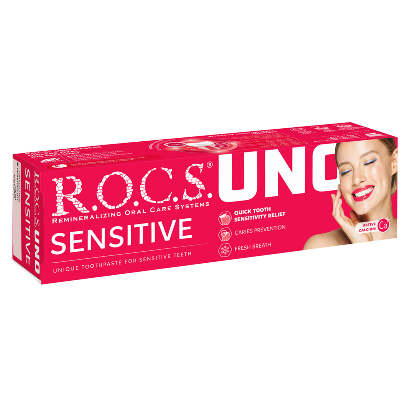 Rocs Uno Hassas Dişler İçin Diş Macunu 60Ml