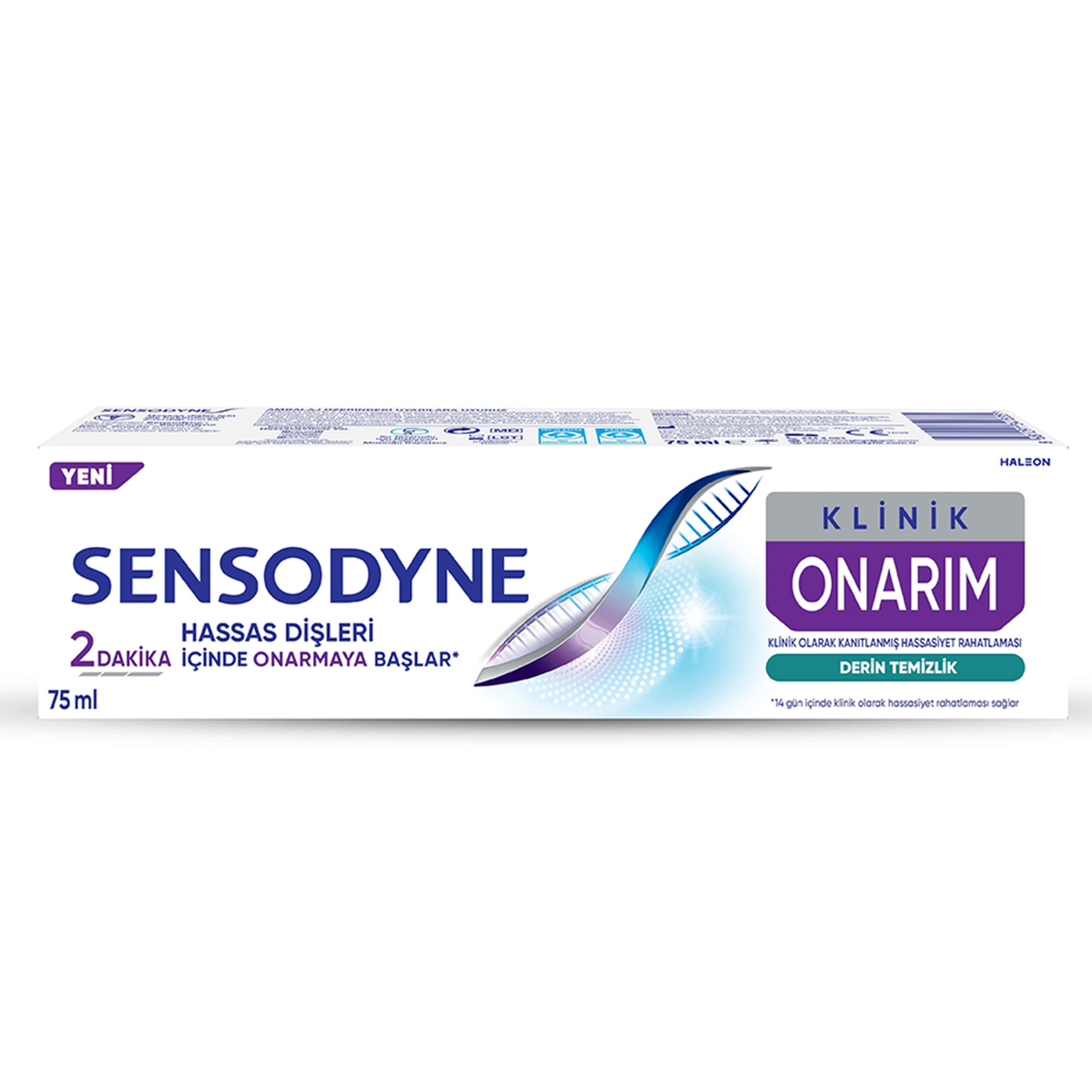 Sensodyne Klinik Onarım Derin Temizlik Diş Macunu 75 Ml