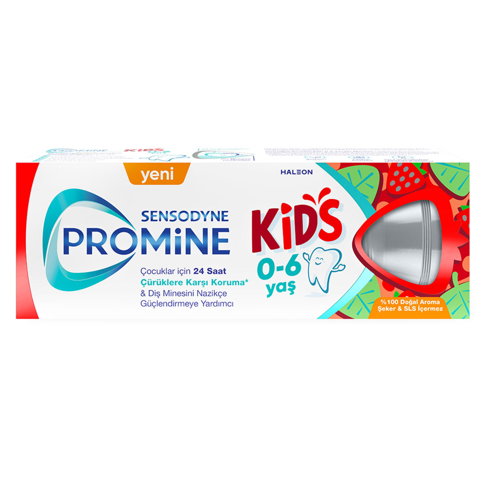 Sensodyne Promine Kids Çilekli & Tatlı Naneli Diş Macunu 50 Ml