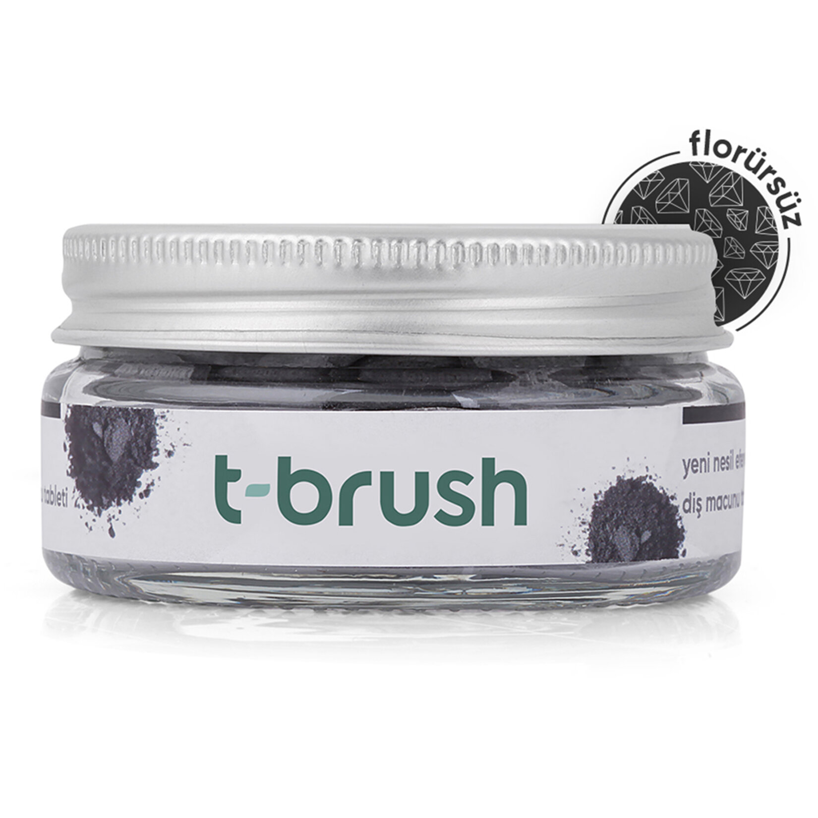 T-brush Activated C.Florürsüz Diş Macunu Tableti 90'lı