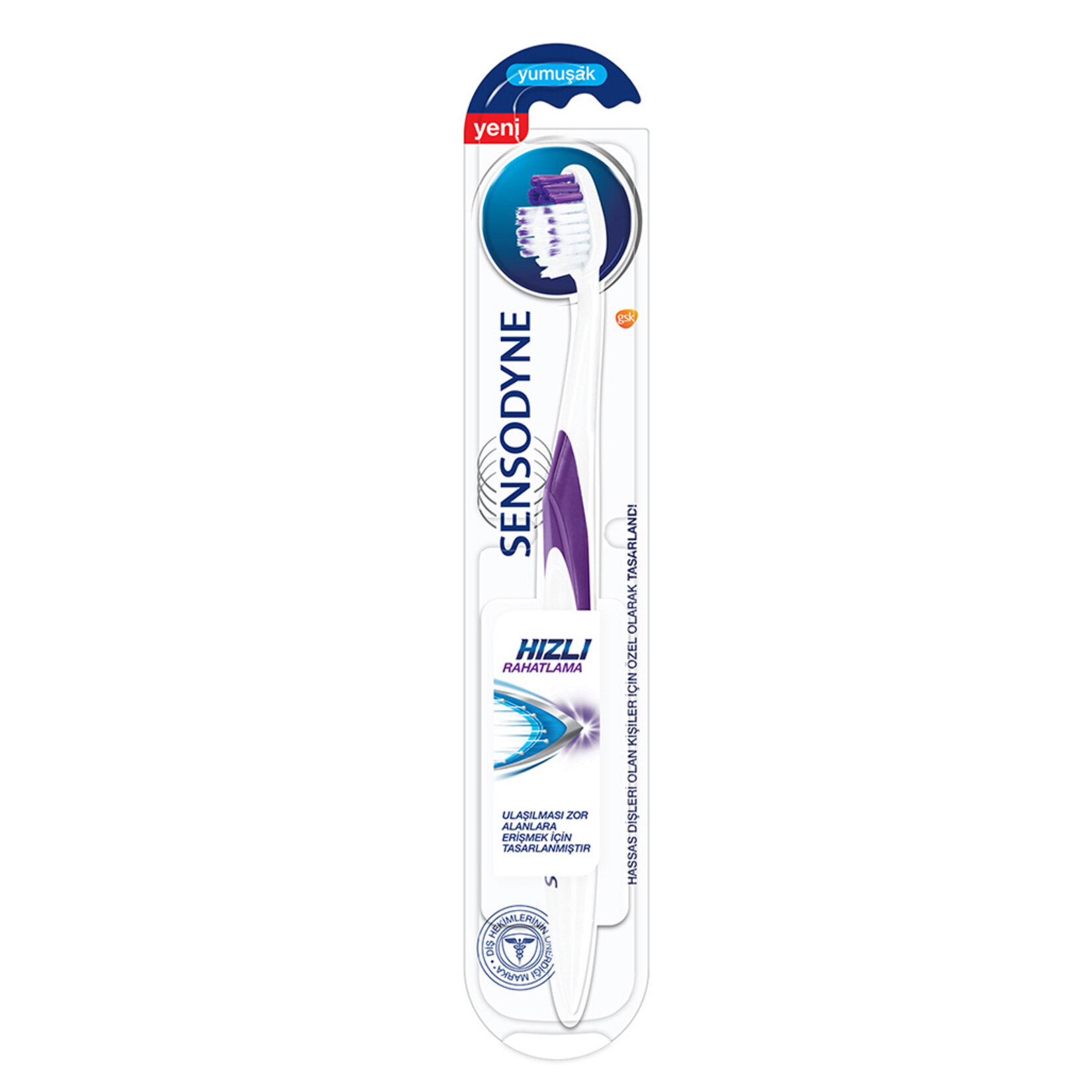 Sensodyne Hızlı Rahatlama Diş Fırçası-Yumuşak