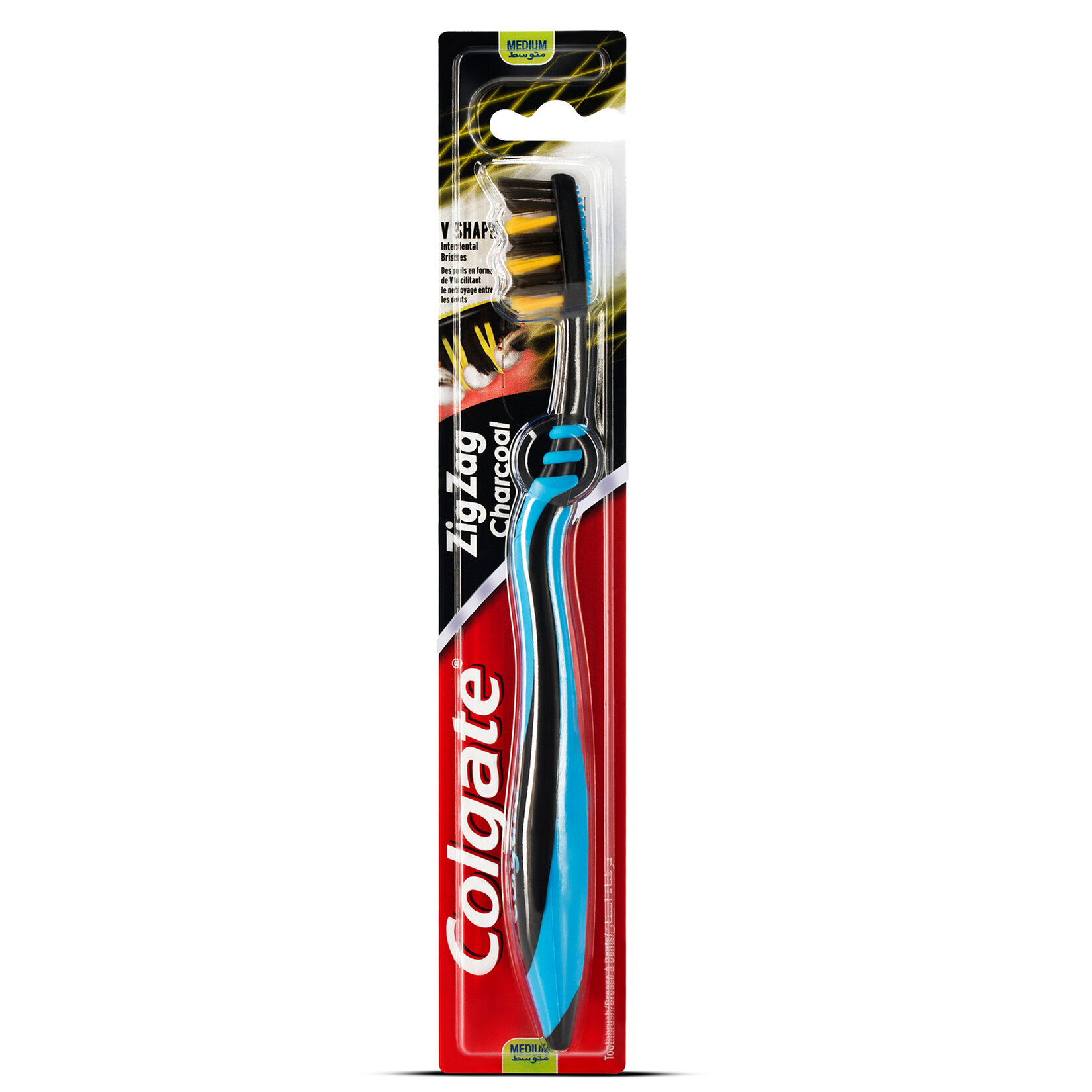 Colgate Zig Zag Charcoal Orta Diş Fırçası