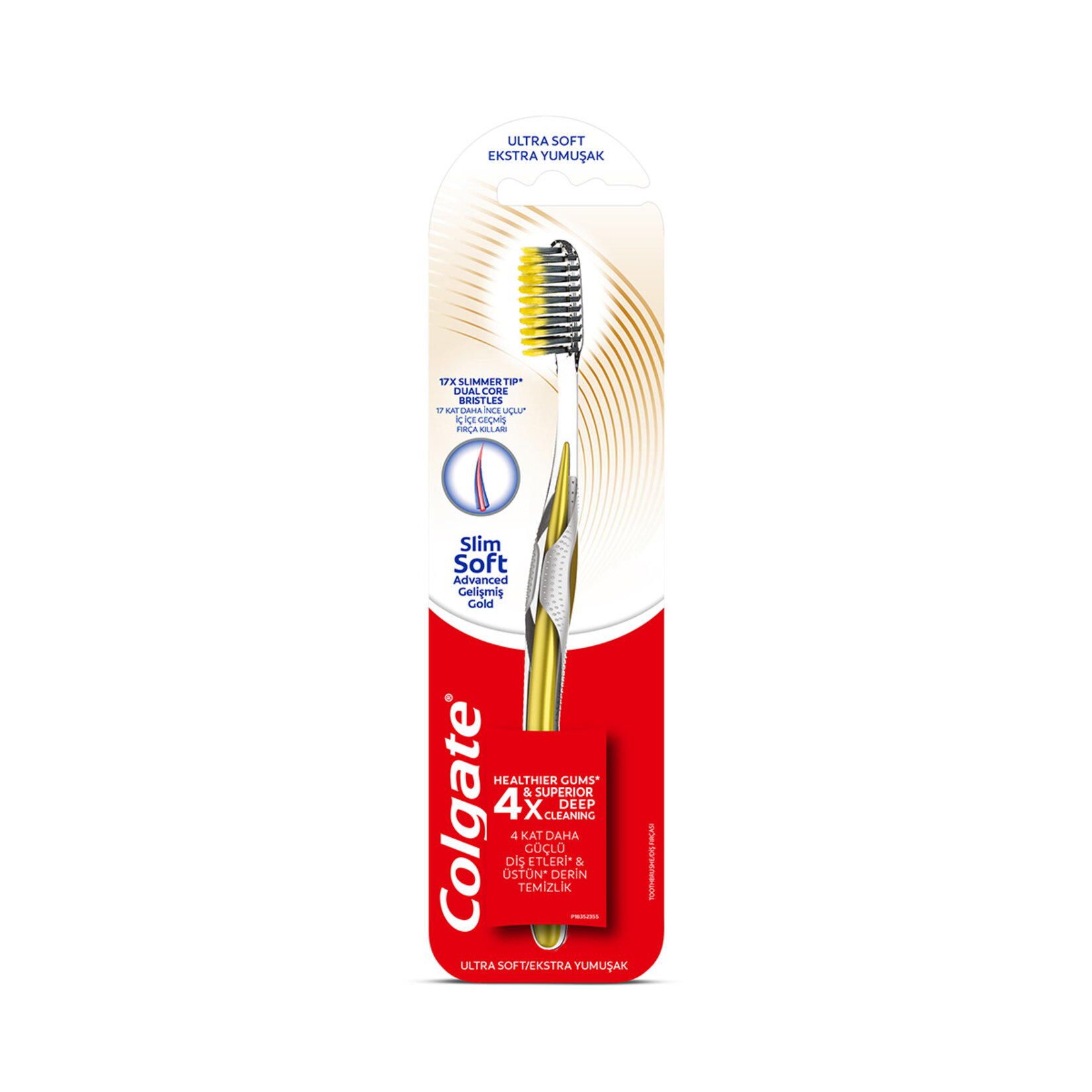 Colgate Mikro İnce Gelişmiş Gold Ekstra Yumuşak Diş Fırçası