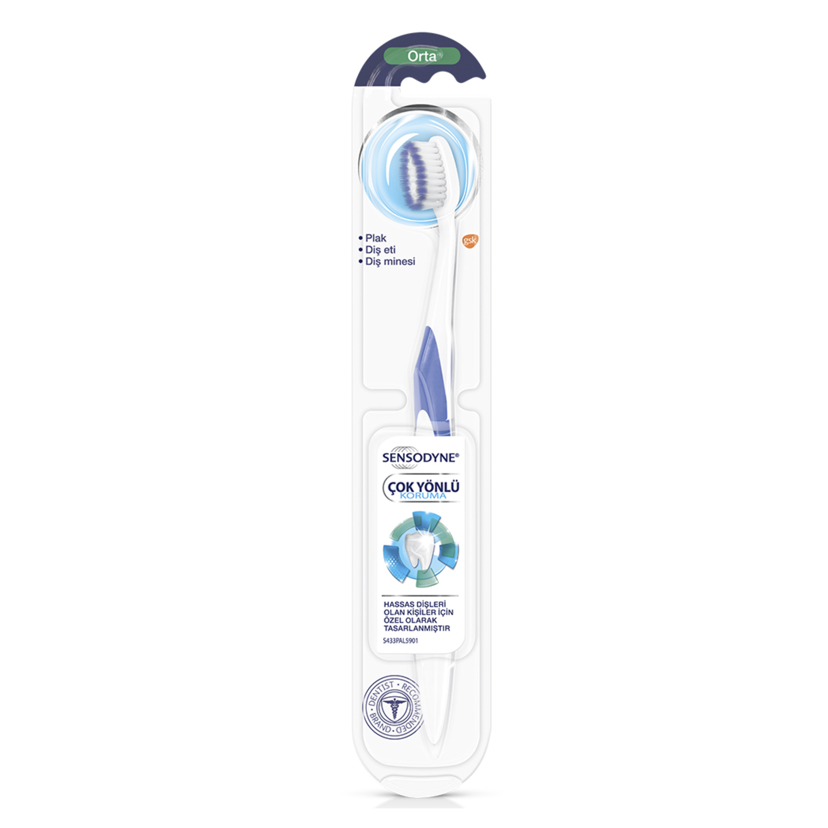 Sensodyne Çok Yönlü Koruma Diş Fırçası-Orta