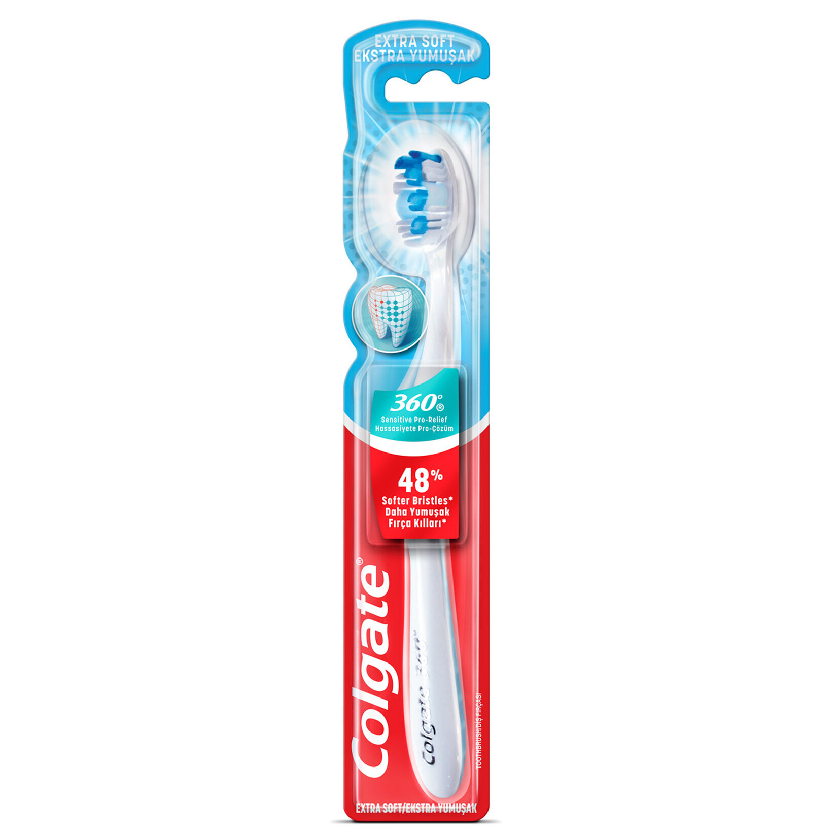 Colgate 360 Hassasiyete Pro Çözüm Ekstra Yumuşak Diş Fırçası