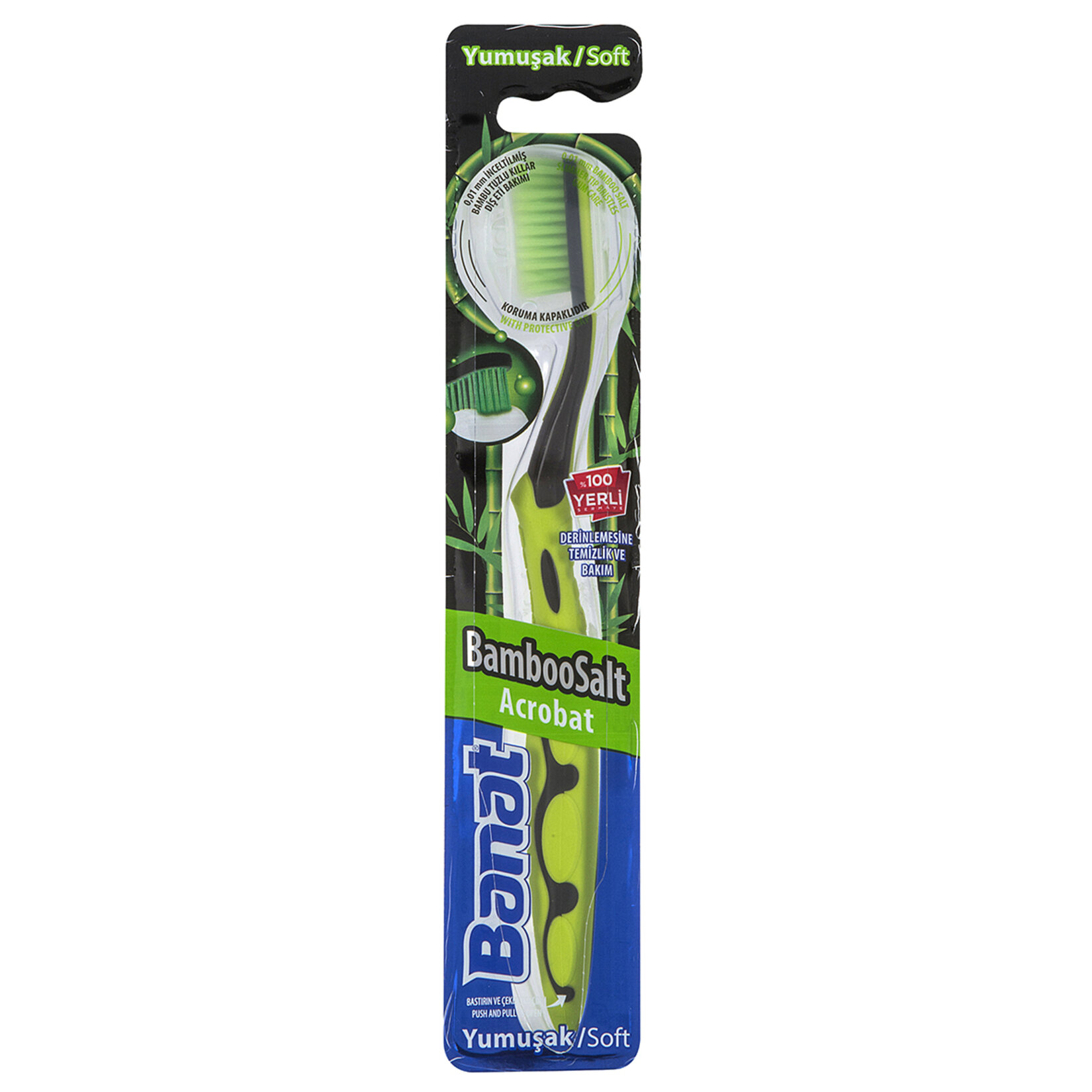 Banat Bamboo Salt Diş Fırçası