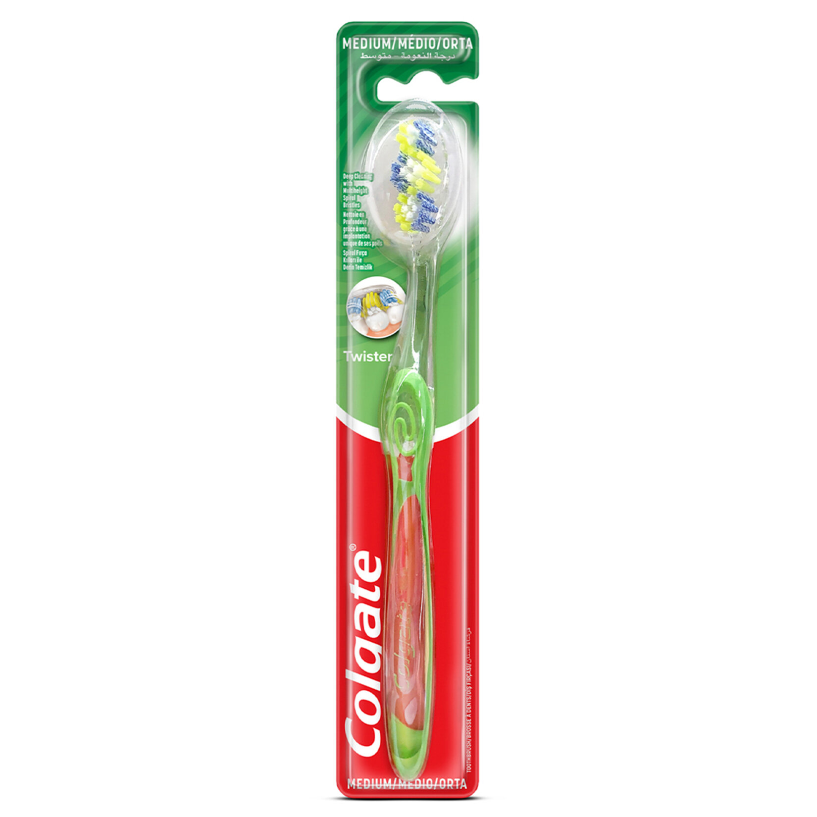 Colgate Twister Orta Derin Temizlik Diş Fırçası