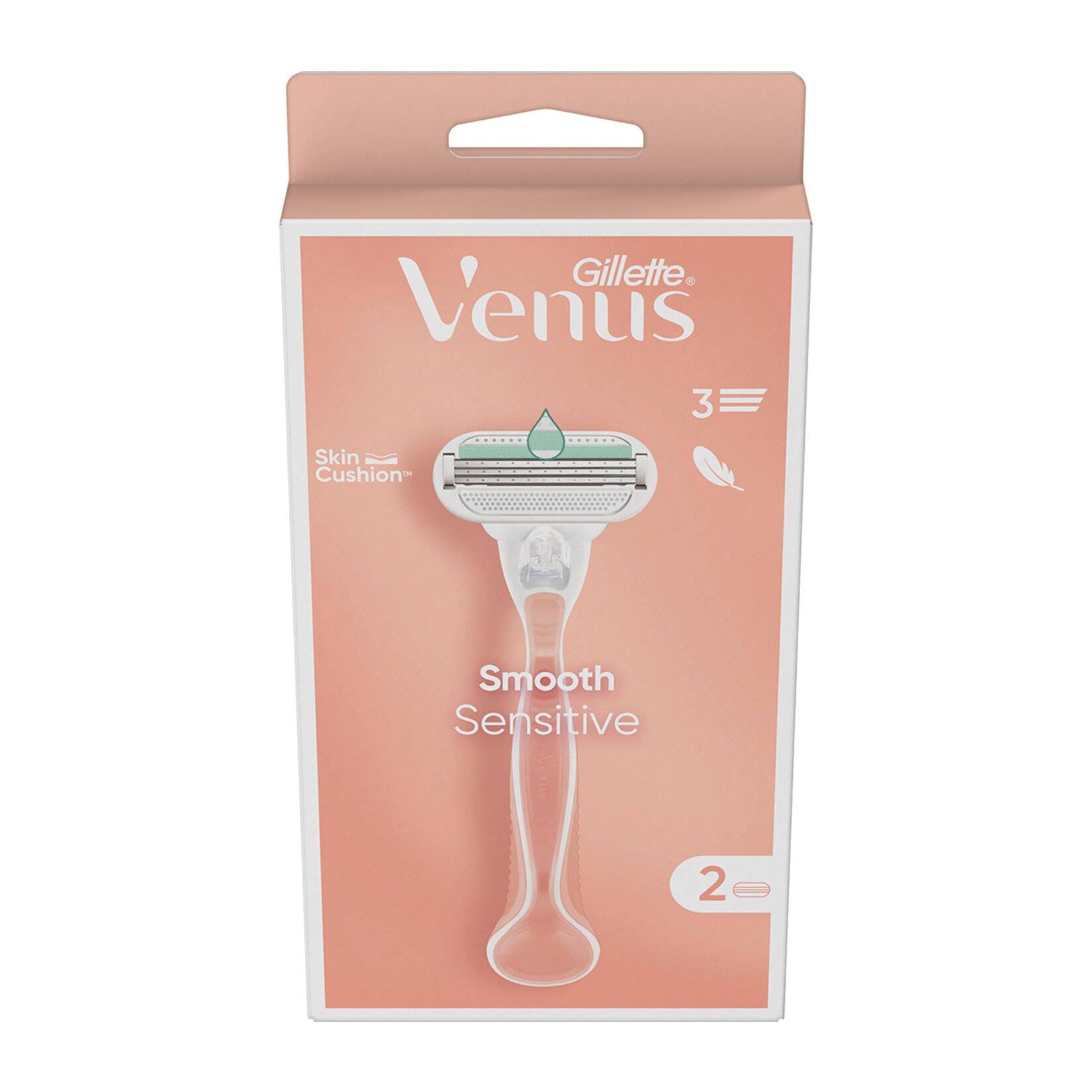 Gillette Venus Smooth Sensitive Tıraş Makinesi + Yedek Başlık