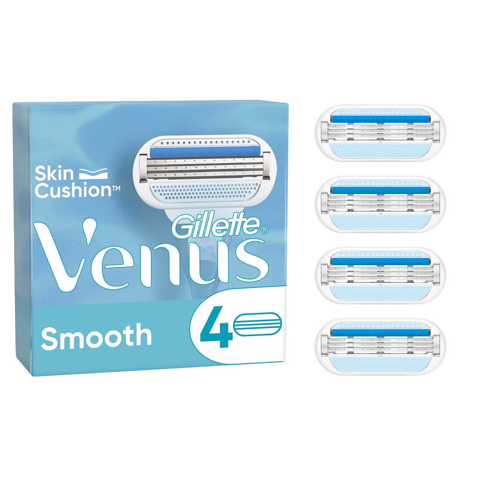 Gillette Venus Kadın Yedek Tıraş Bıçağı 4 Adet