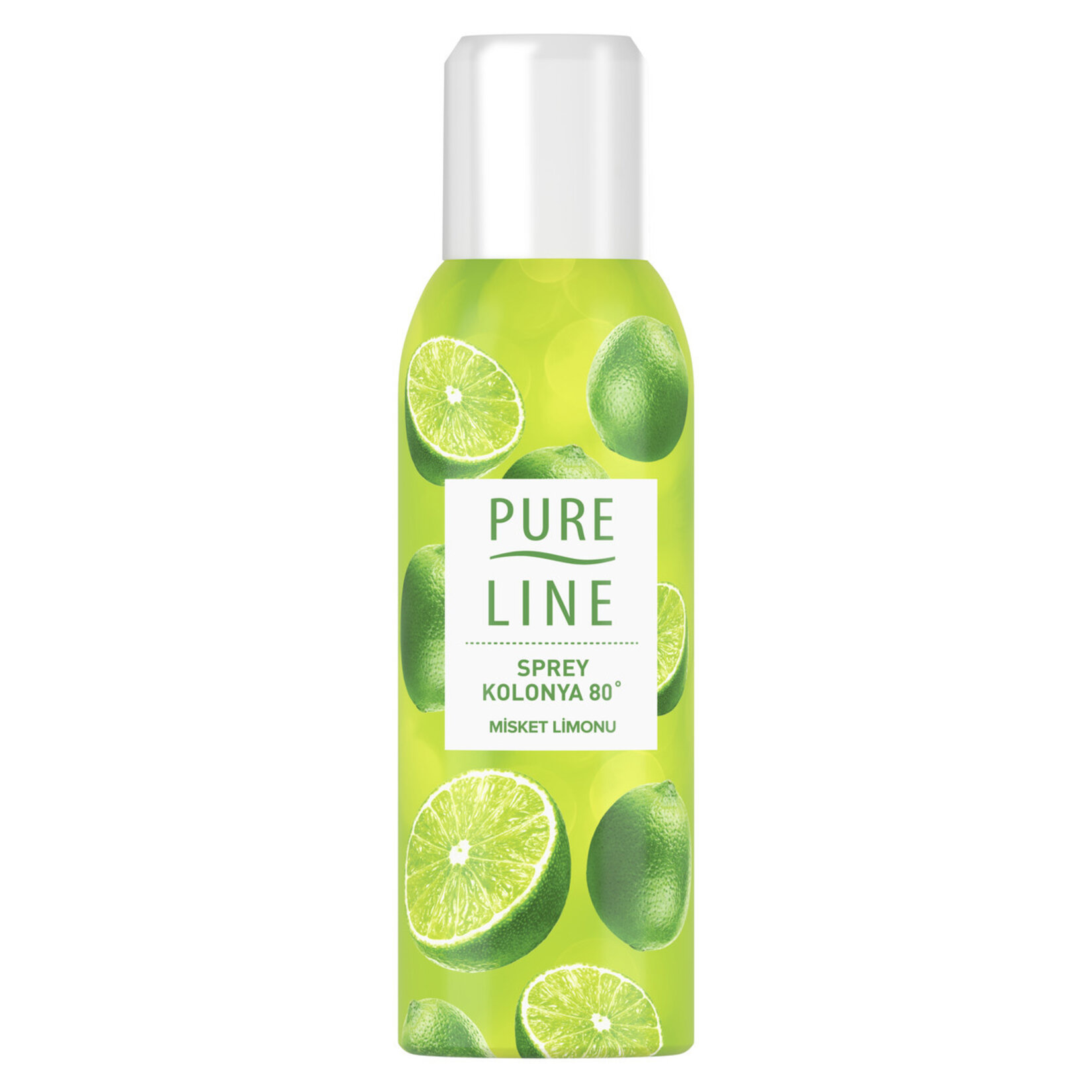 Pure Line Sprey Kolonya 80 Derece Misket Limonu 100 Ml