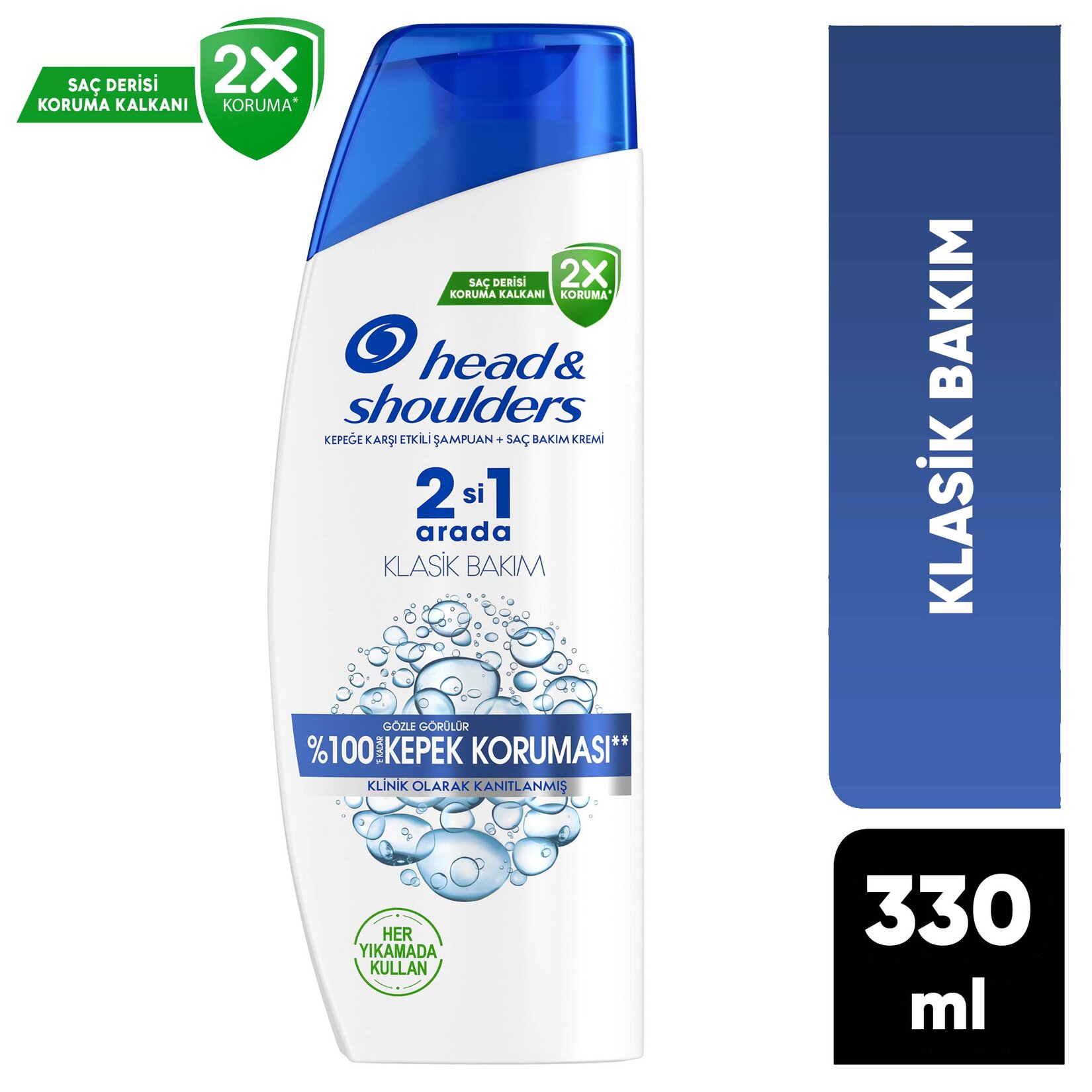 Head&Shoulders Şampuan Klasik Bakım 2In1 330 Ml