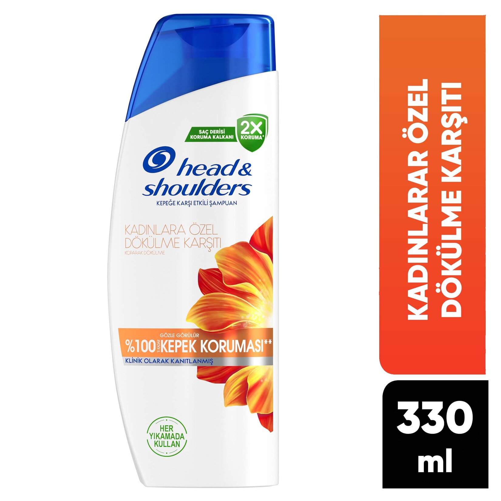 Head&Shoulders Şampuan Kadınlara Özel Saç Dök. 330 Ml