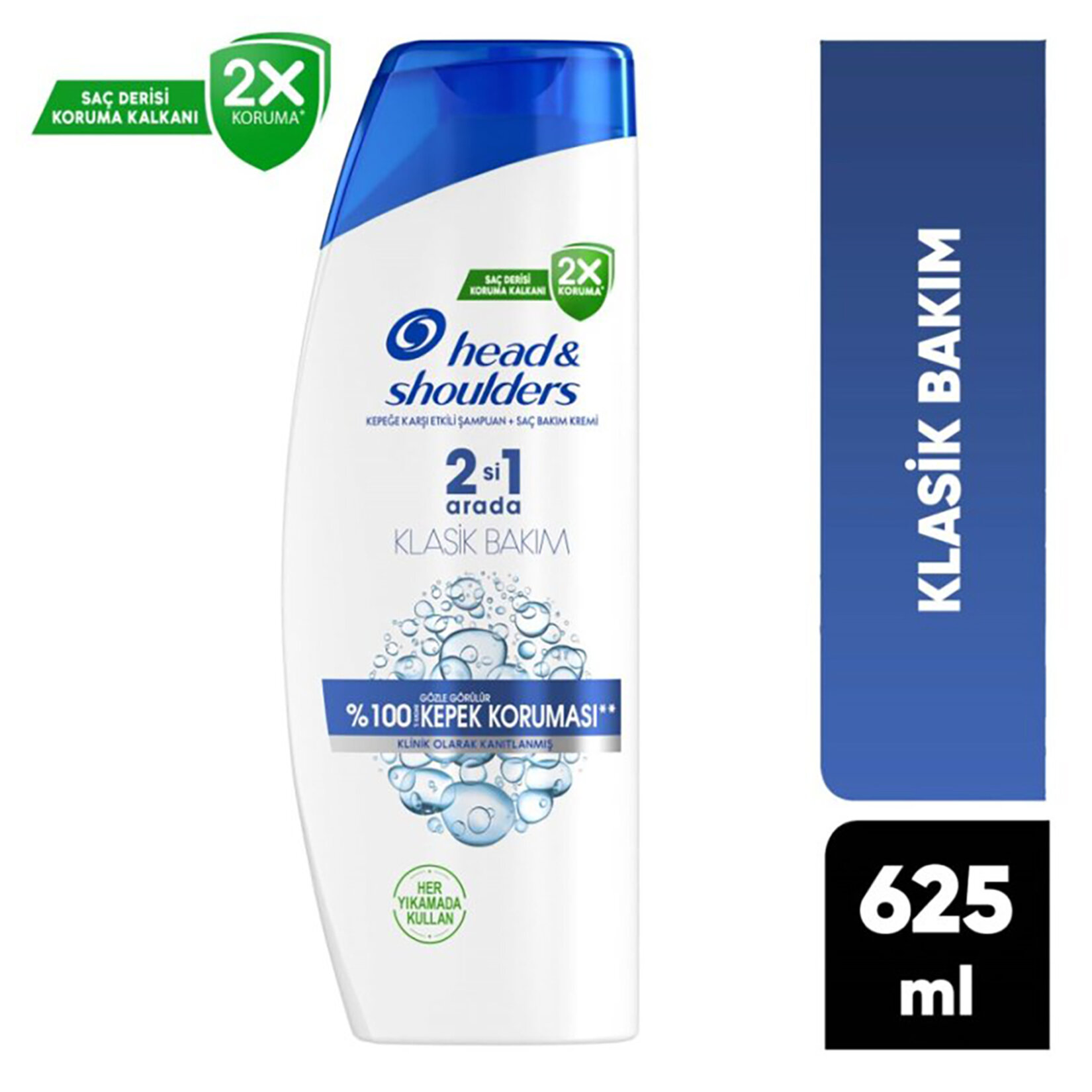 Head&Shoulders Şampuan Klasik Bakım 2In1 625 Ml