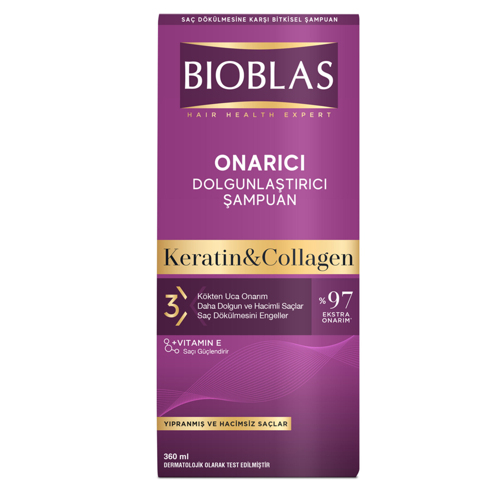 Bioblas Keratin & Kolajen Şampuan 360 Ml