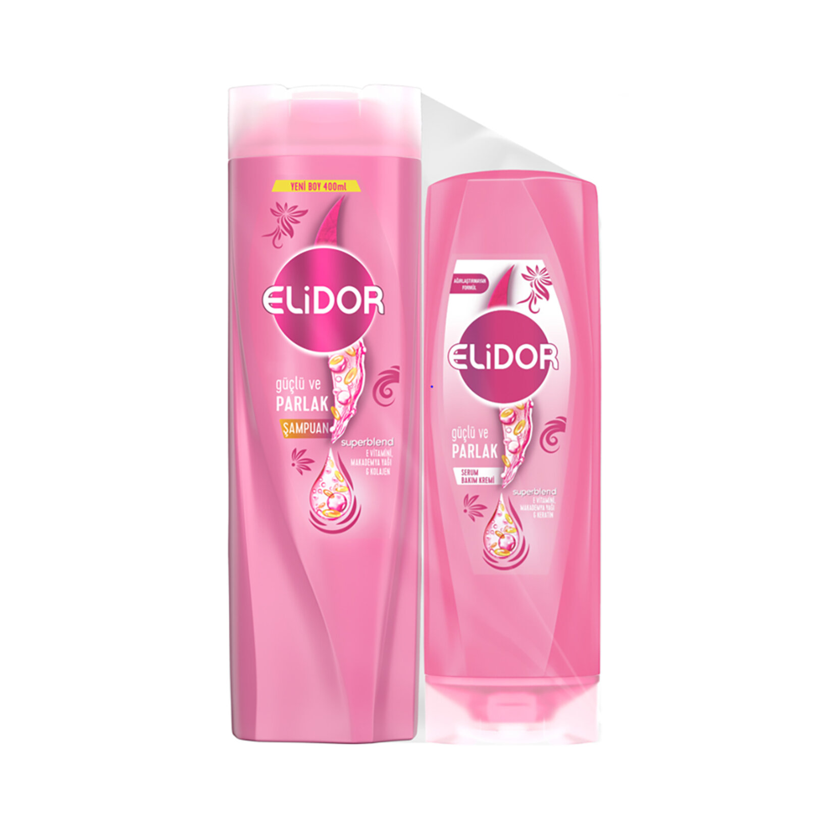 Elidor Güçlü Parlak Şampuan 400Ml+saç Kremi 200Ml