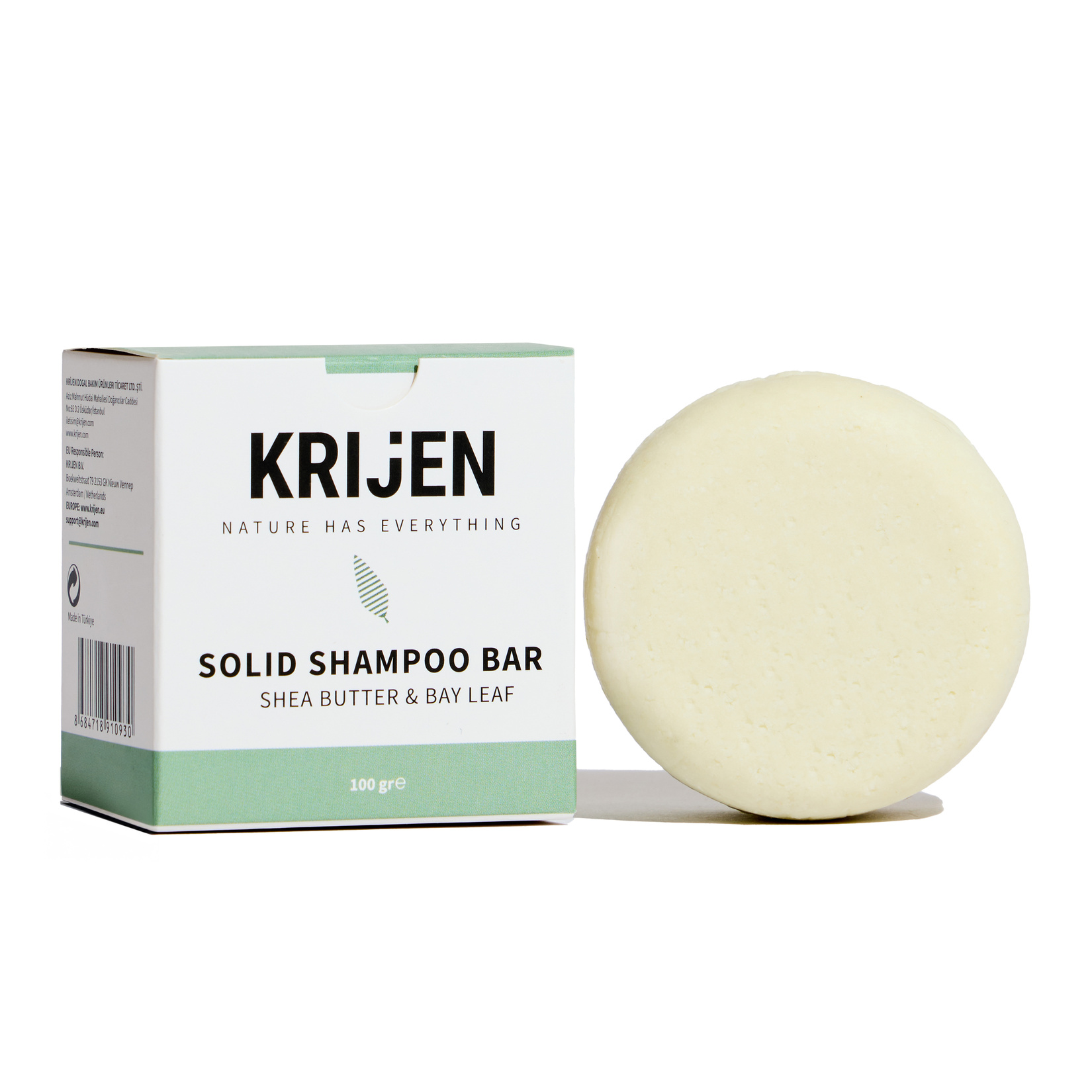 Krijen Shea Butter & Defne Katı Şampuan 100 G