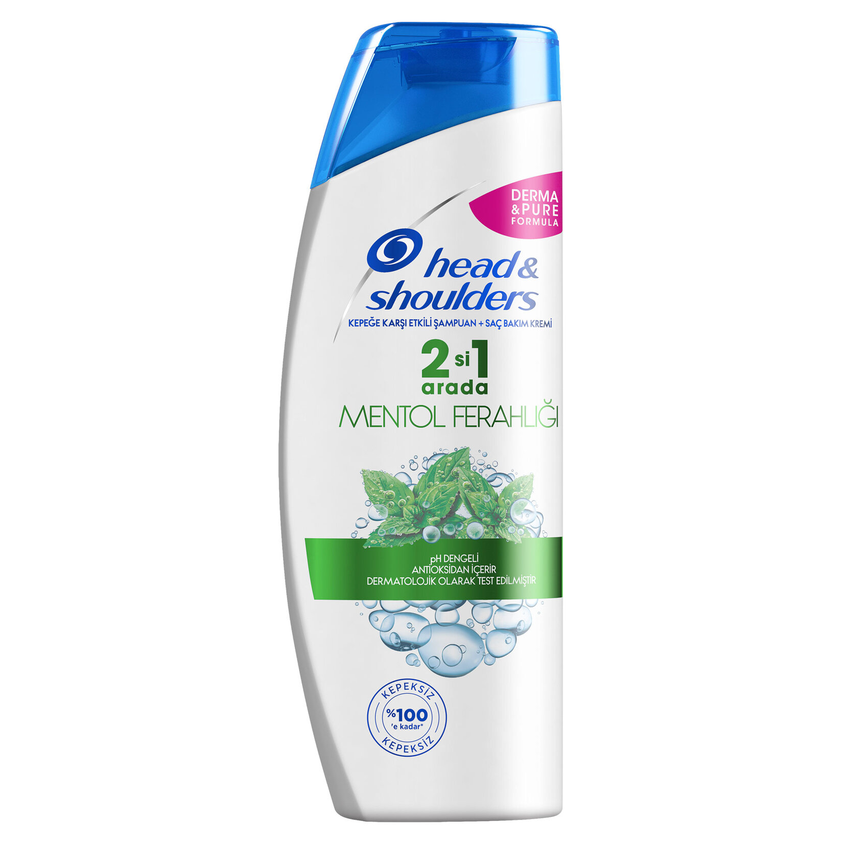 Head & Shoulders 2'si 1 Arada Şampuan Mentol Ferahlığı 250 ml